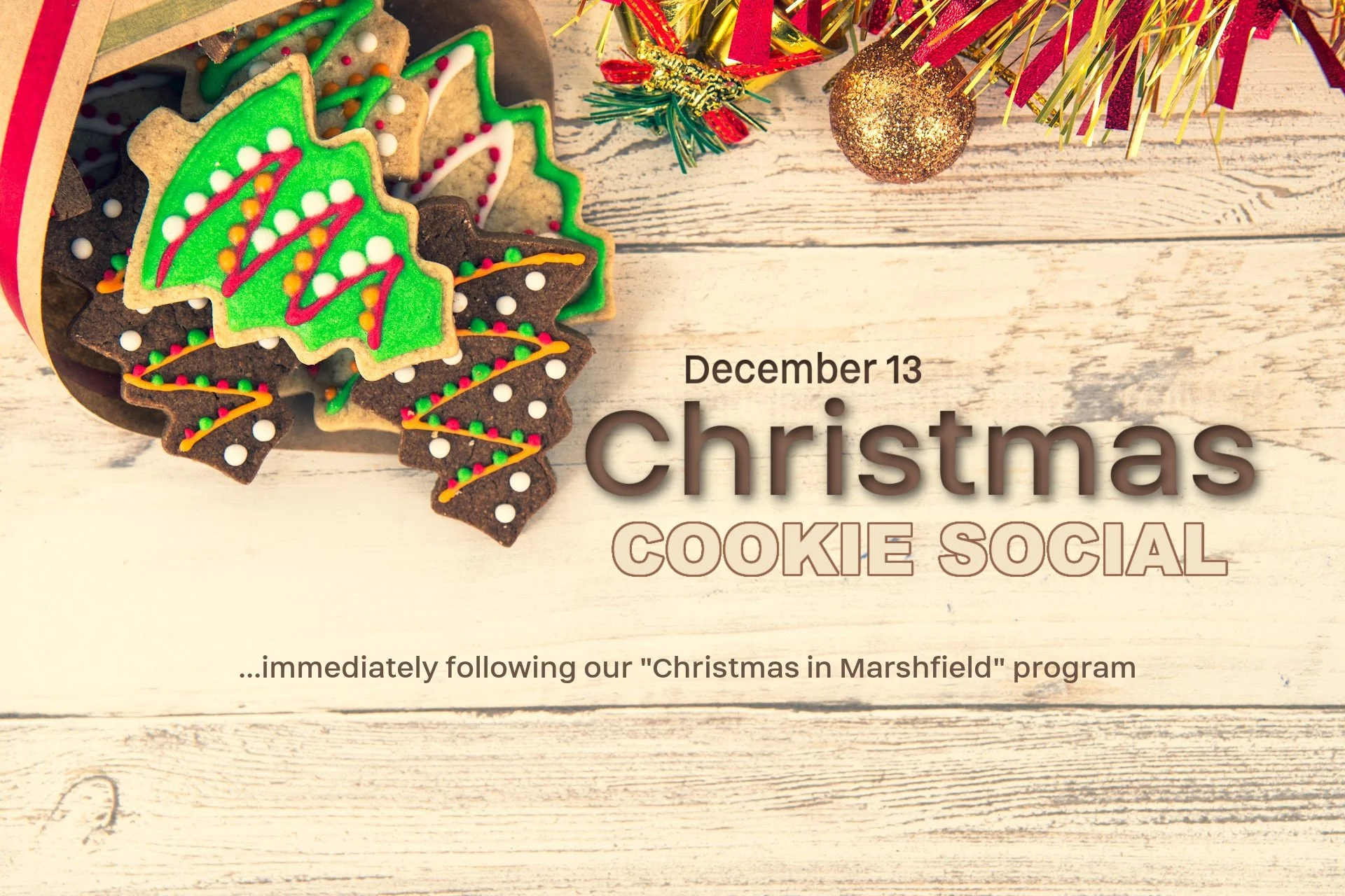 Christmas Cookie Social
