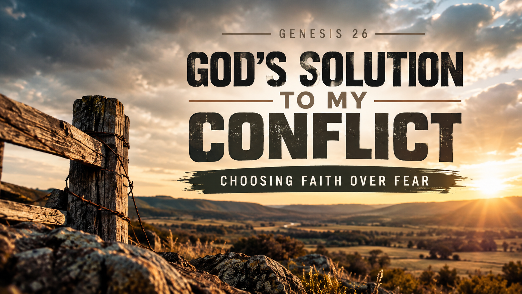      

 
    Choosing Faith Over Fear   Have you ever done the wrong thing for the right reason? Lying to not hurt someone’s feelings?&nbsp; Compromising biblical convictions to keep the peace? Taking revenge to make things right?   Fear can cause us