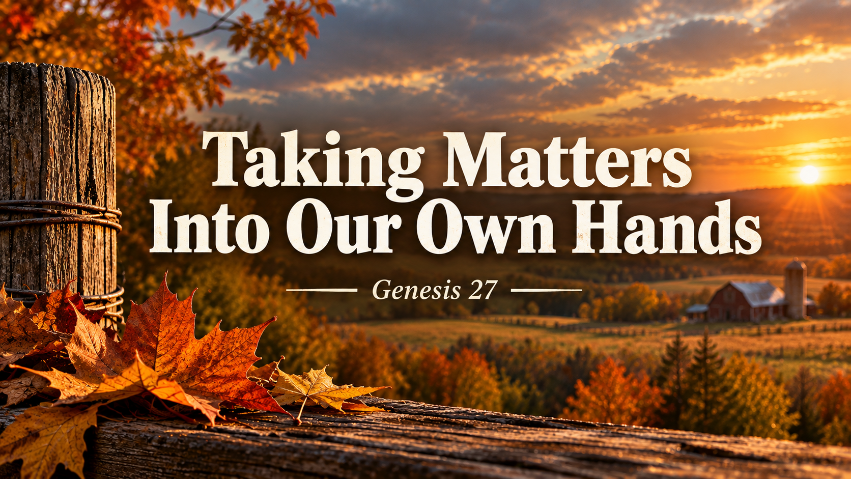 WHAT HAPPENS WHEN WE TRY TO GET WHAT WE WANT BY DOING WHAT GOD SAYS IS WRONG? For example, we want an A on the exam, but we use the internet on our phone to get answers and cheat. We want relief from our stressful life, bu