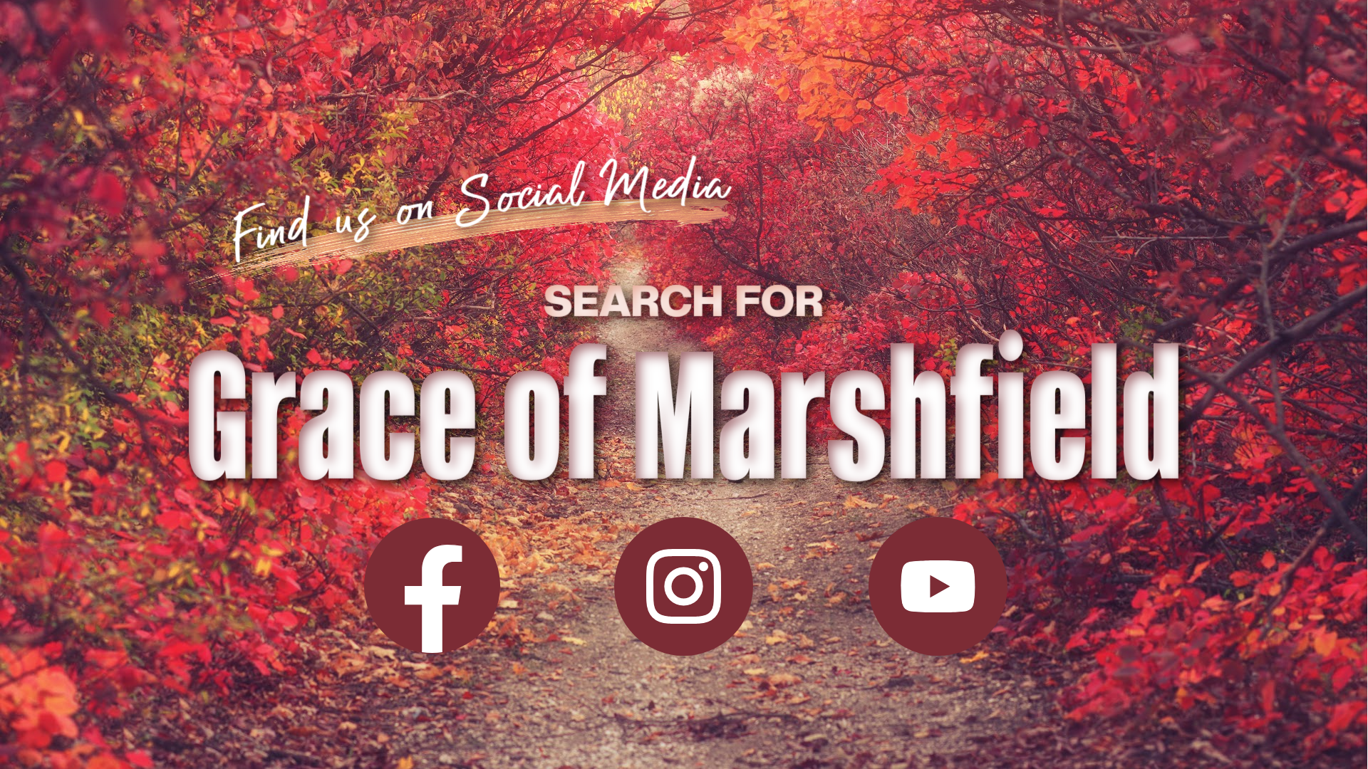 Find Us on Social Media
