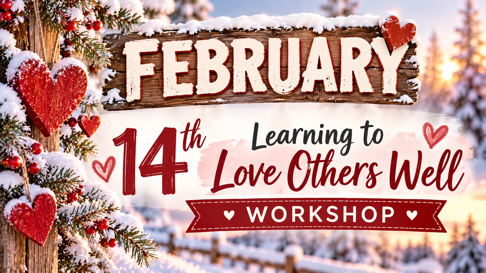 Lunch Workshop: Learning to Love Others Well