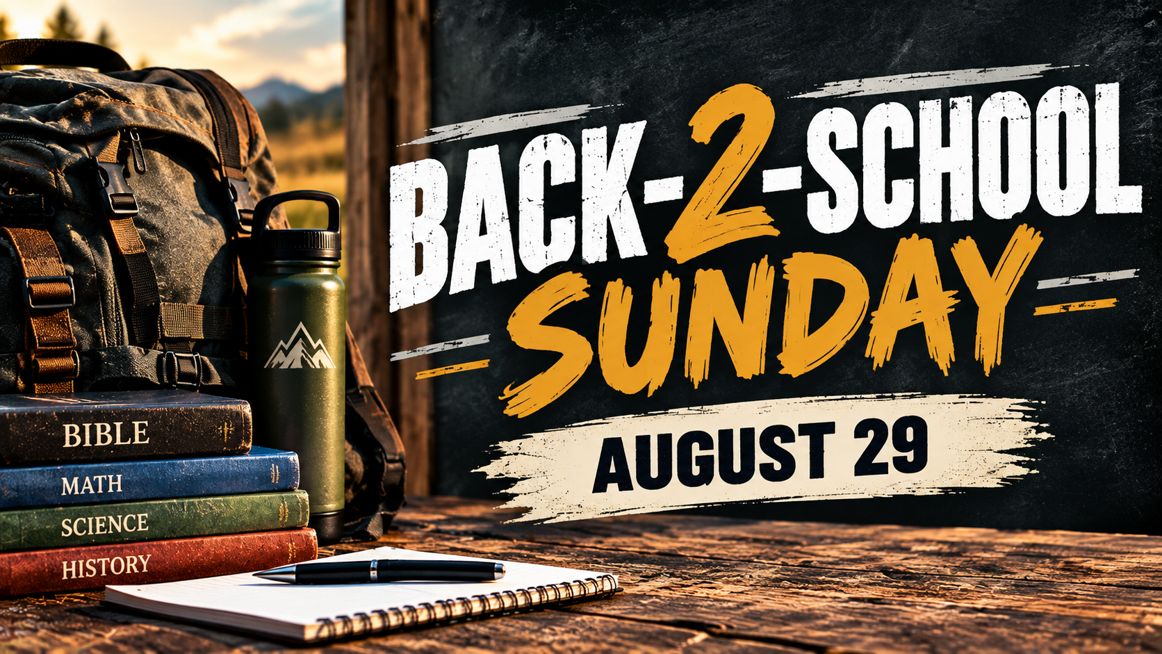 Back-2-School Sunday