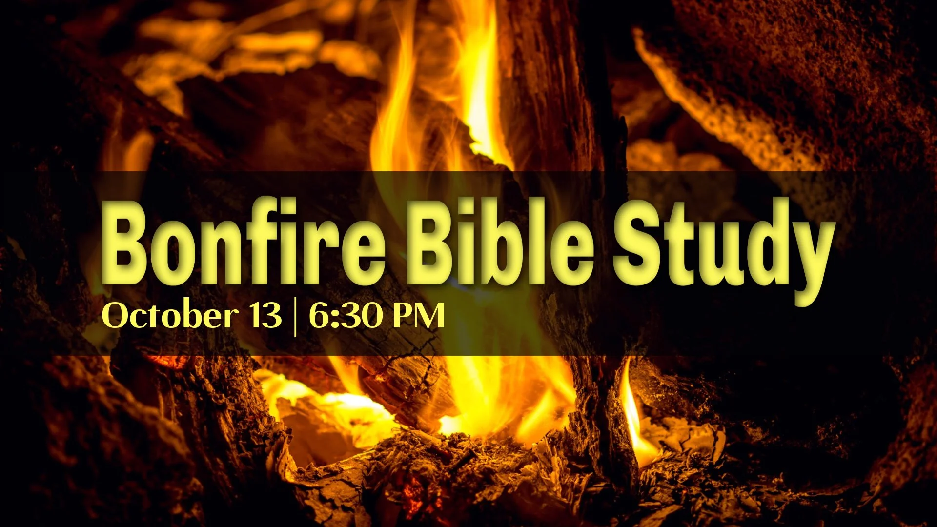 Bonfire Bible Study