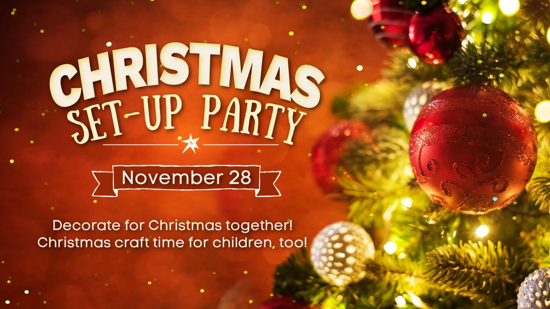 Christmas Set-Up Party