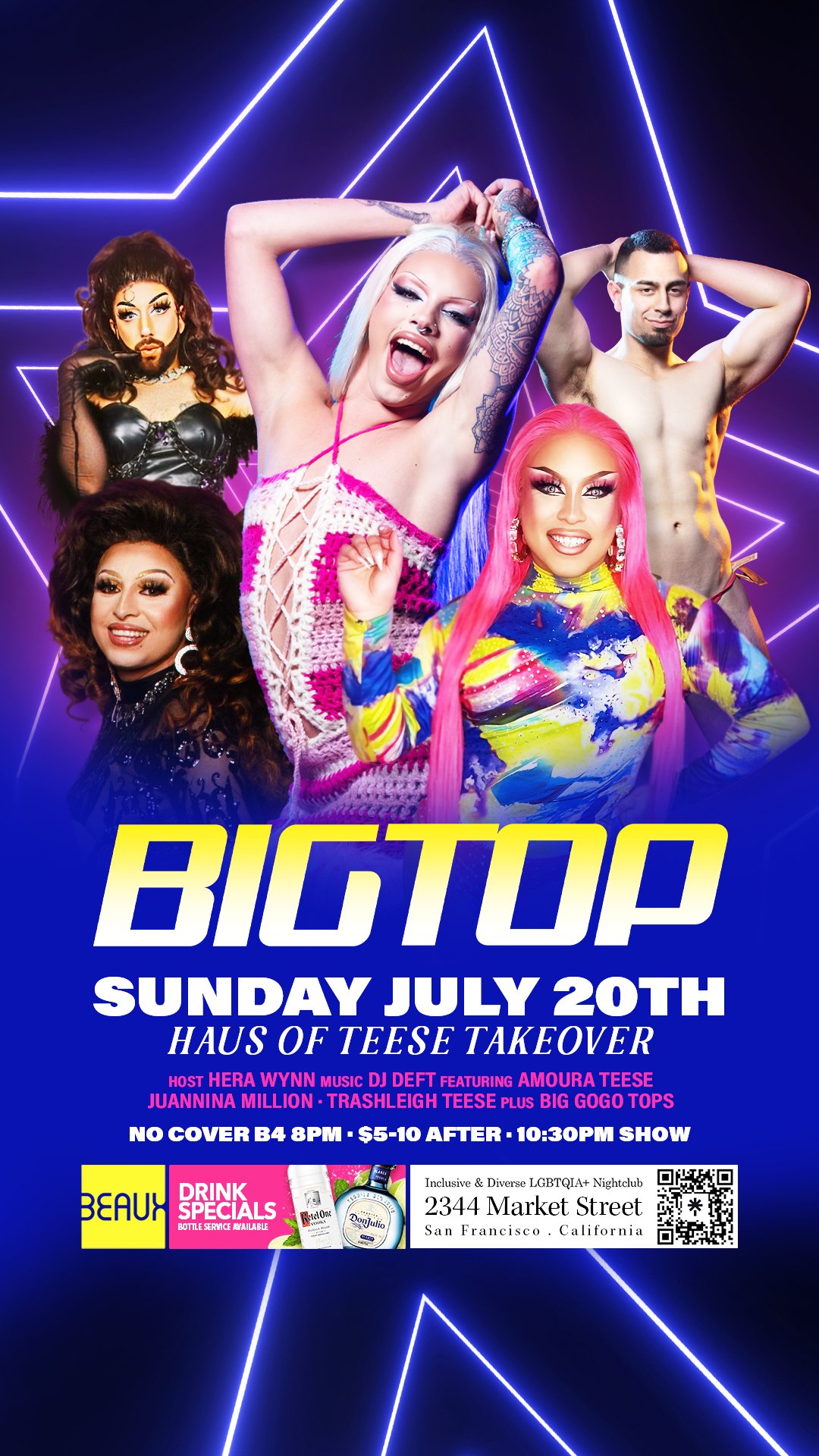 Sunday, July 20: Big Top Sundays (Haus of Teese Takeover)