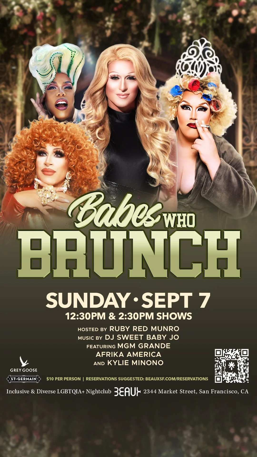 Sunday, September 7: Babes Who Brunch (Drag Brunch)