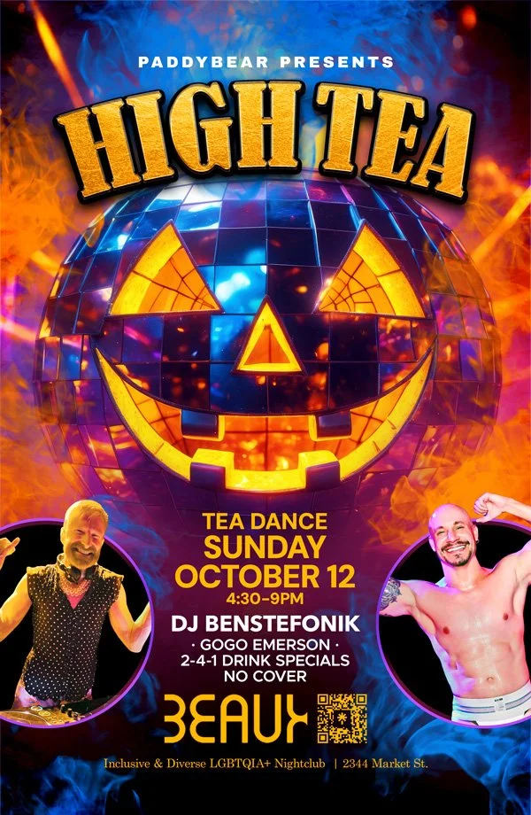 Sunday, October 12: High Tea (a Midday Tea Dance Party)