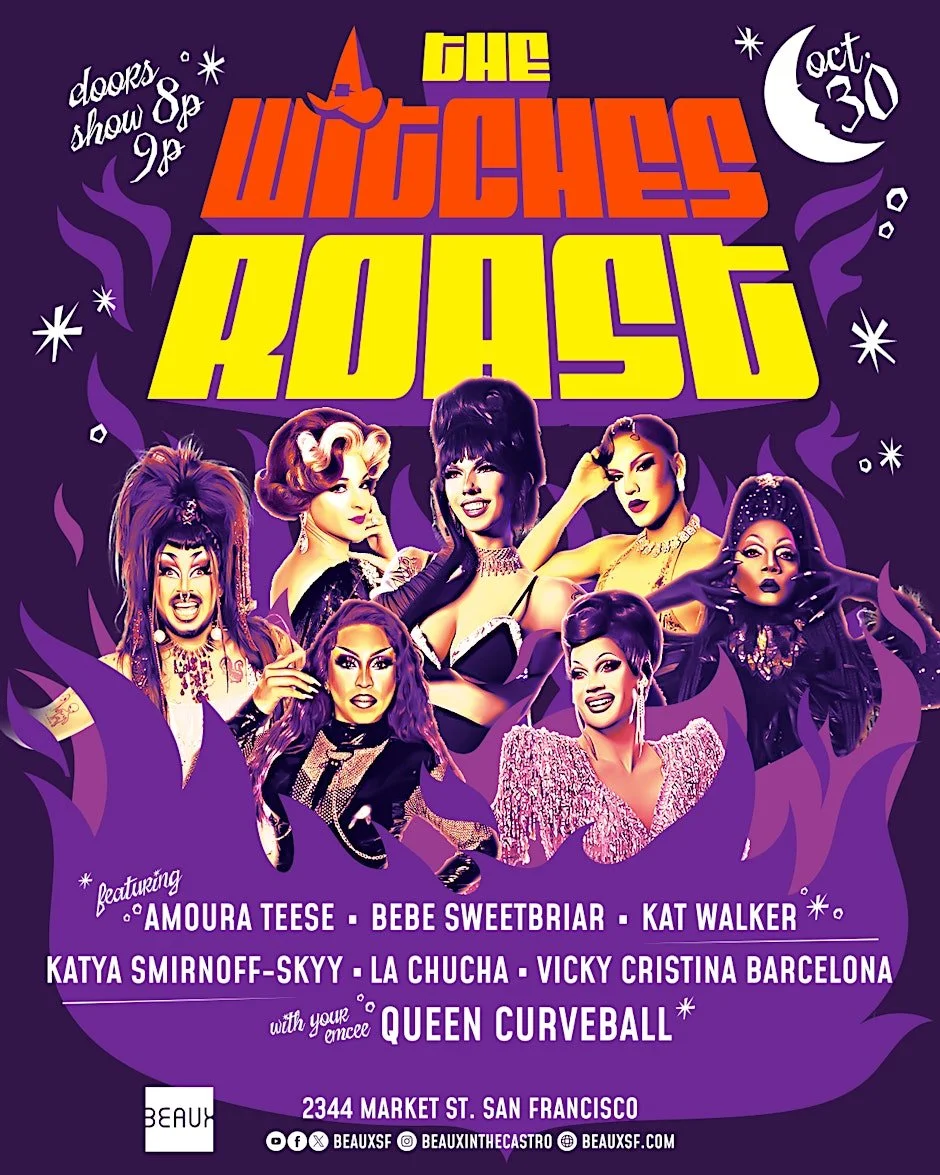 *HALLOWEEN WEEK* Thursday, October 30: The Witches Roast!