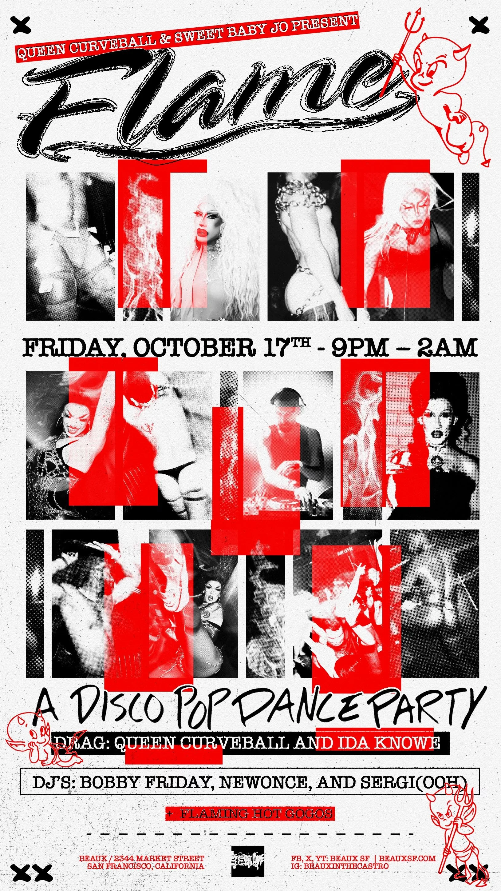 Friday, October 17: FLAME (A Disco Dance Party)