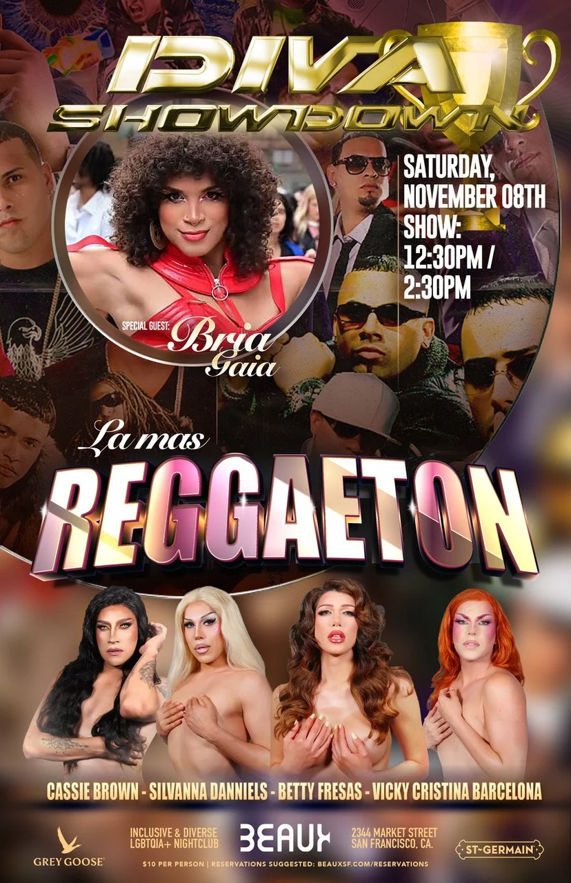 Saturday, November 8: Diva Showdown- Reggaeton Edition (Drag Brunch)
