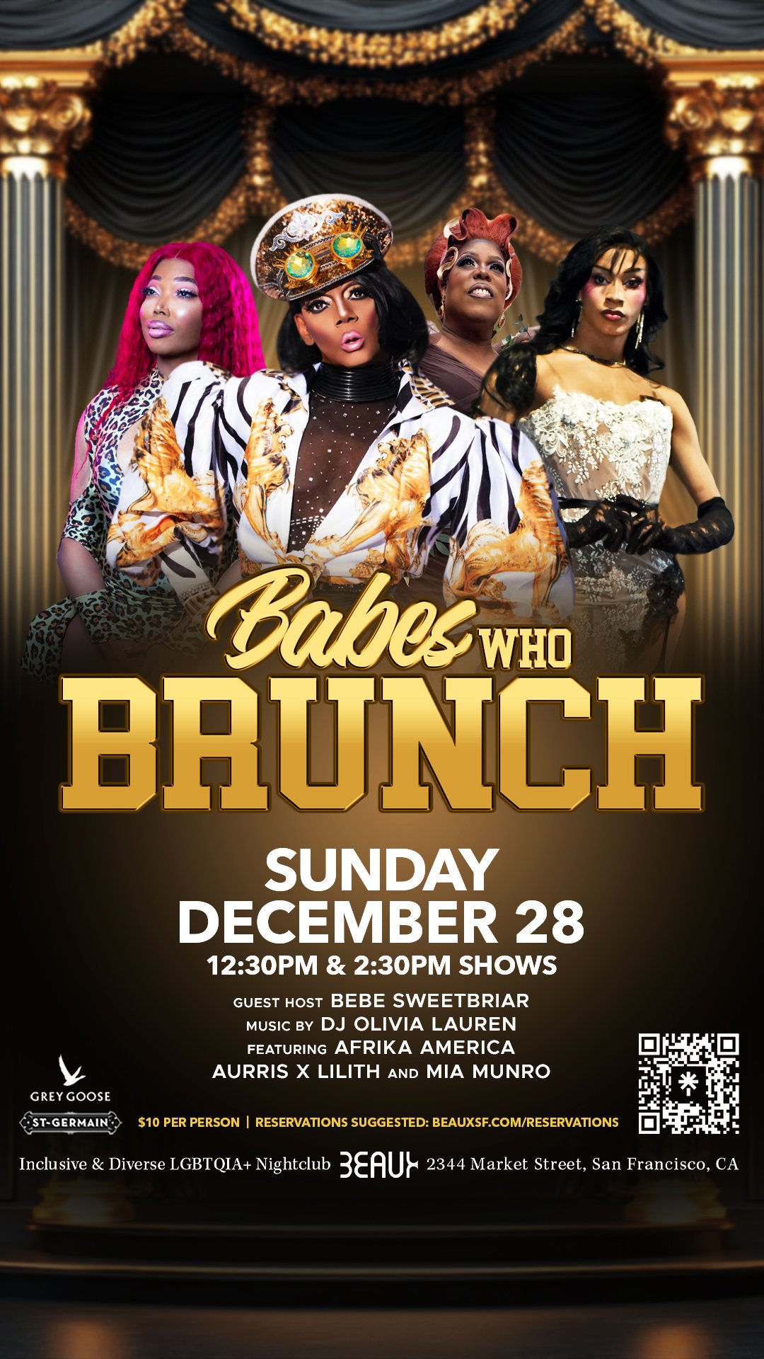 Sunday, December 28: Babes Who Brunch (Drag Brunch)