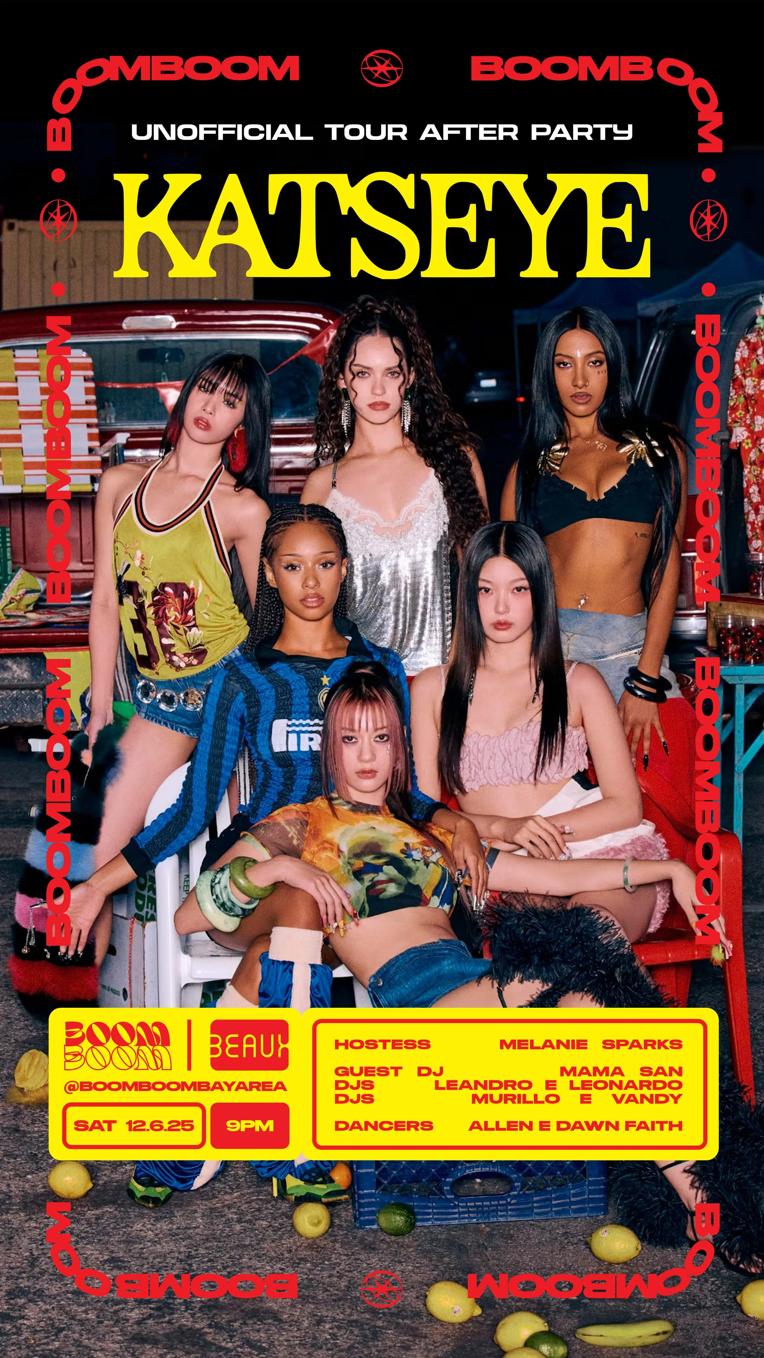 Saturday, December 6: Katseye Unofficial After Party by BOOMBOOM (Brazilian Dance Party)