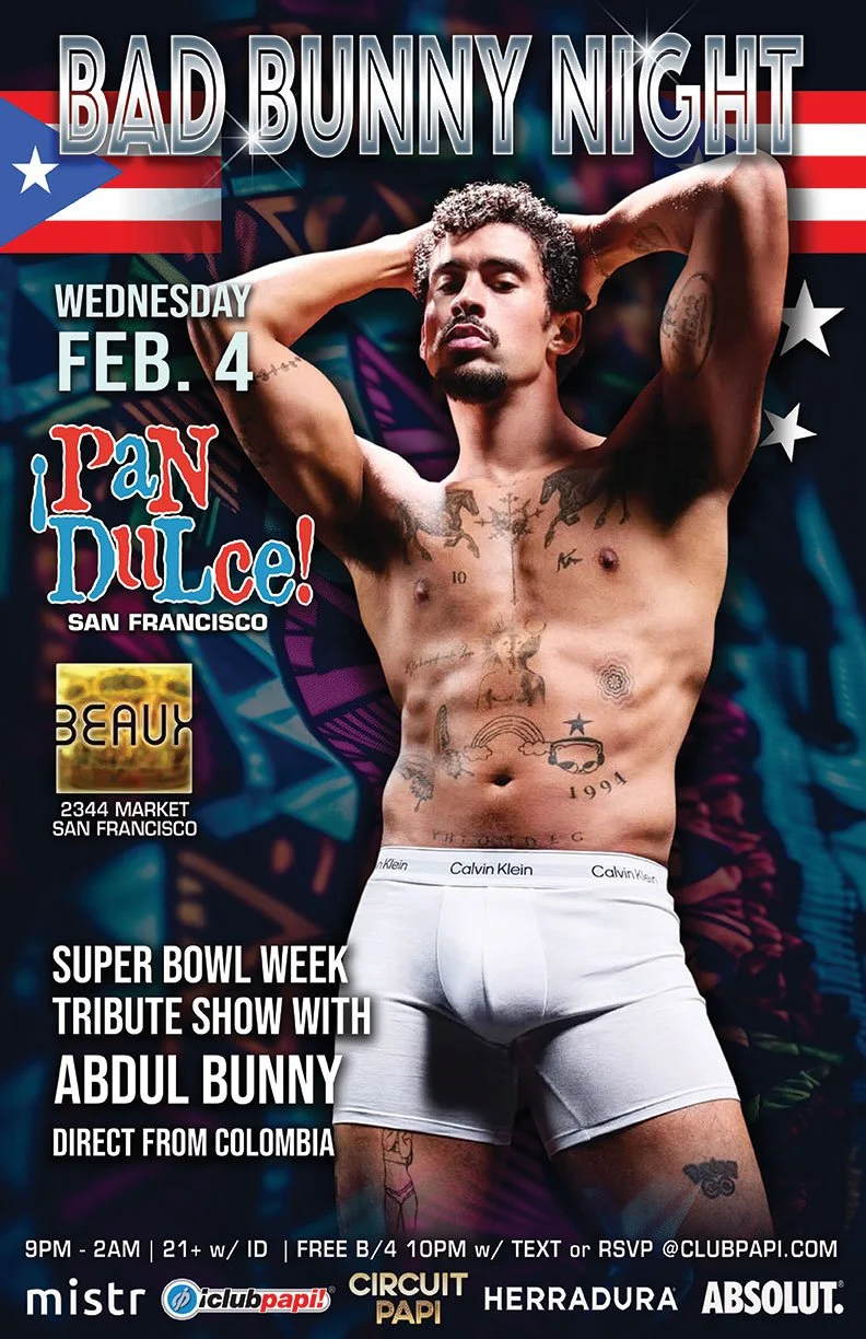 Wednesday, February 4: Bad Bunny Night @ Pan Dulce Wednesdays (Latin Night)