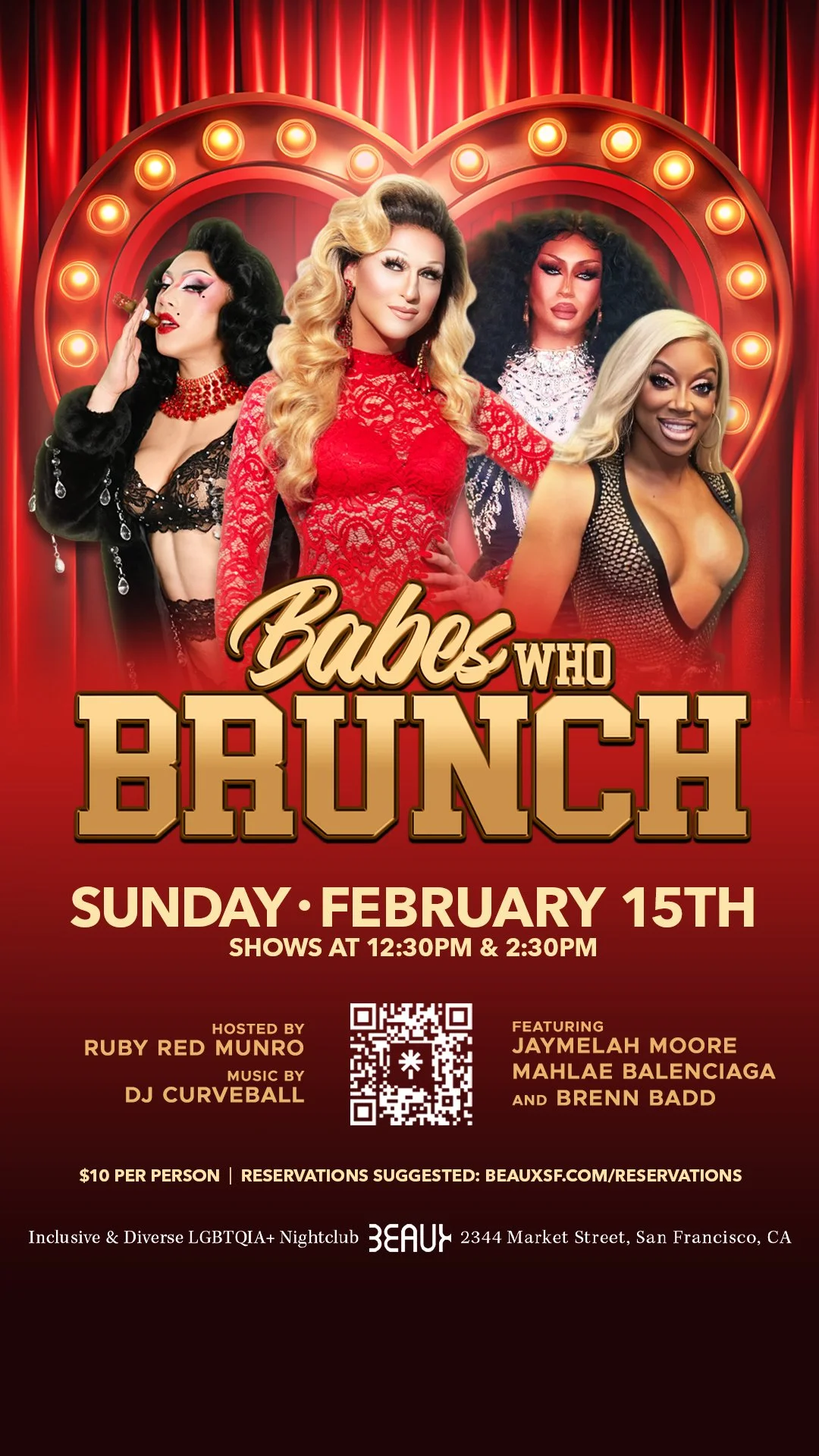 Sunday, February 15: Babes Who Brunch (Drag Brunch)