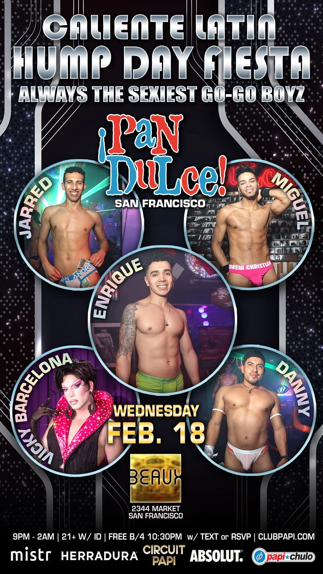 Wednesday, February 18: Pan Dulce Wednesdays (Latin Night)