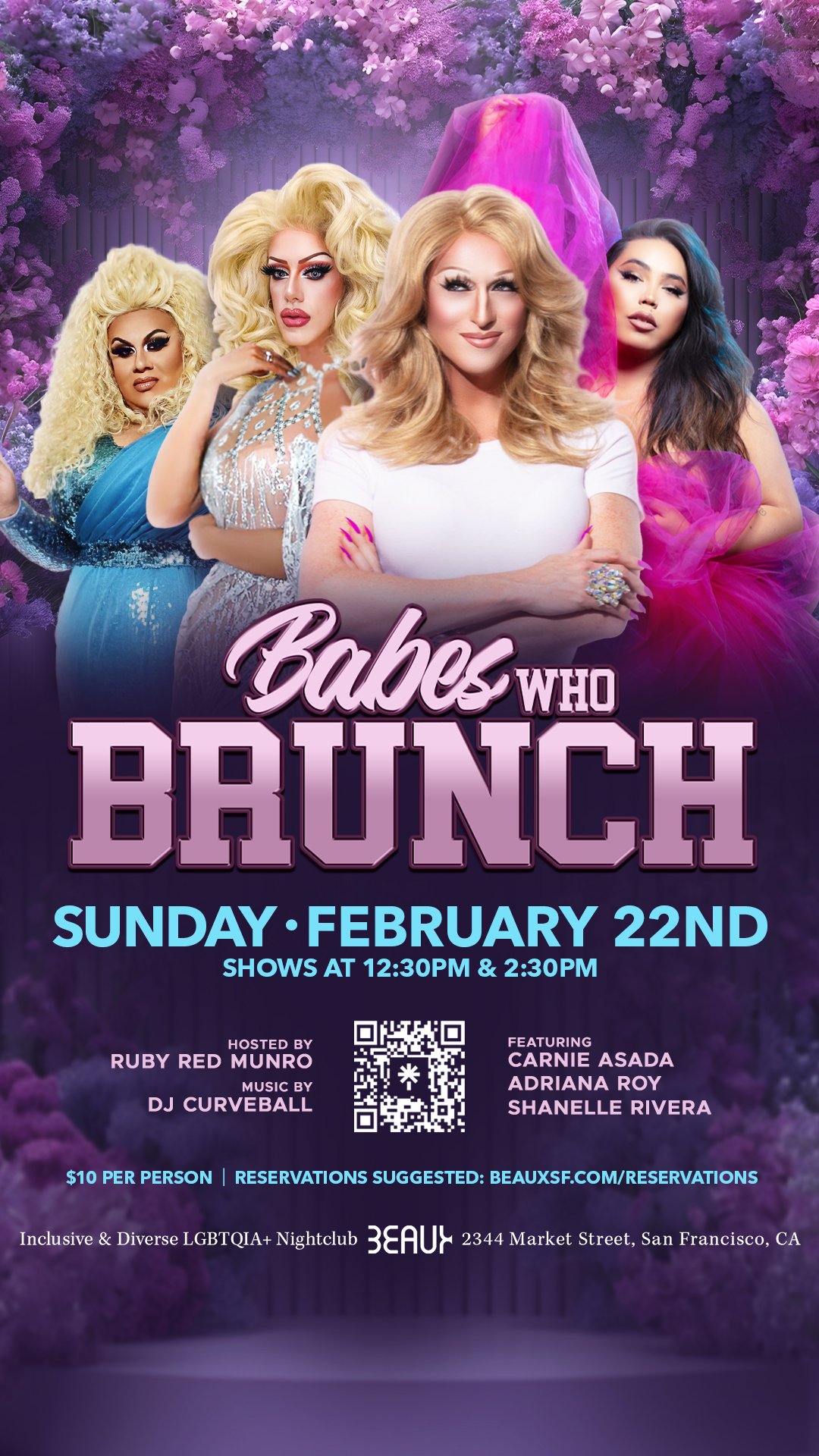 Sunday, February 22: Babes Who Brunch (Drag Brunch)