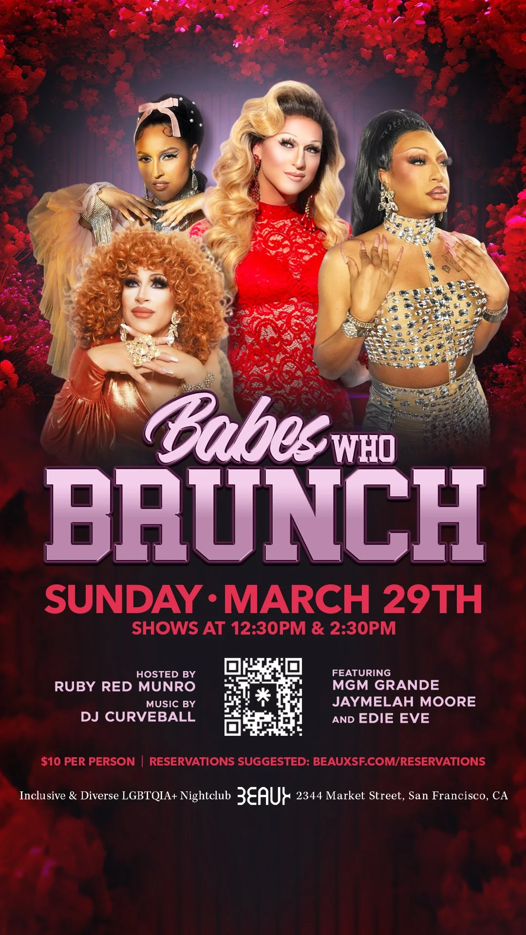 Sunday, March 29: Babes Who Brunch (Drag Brunch)