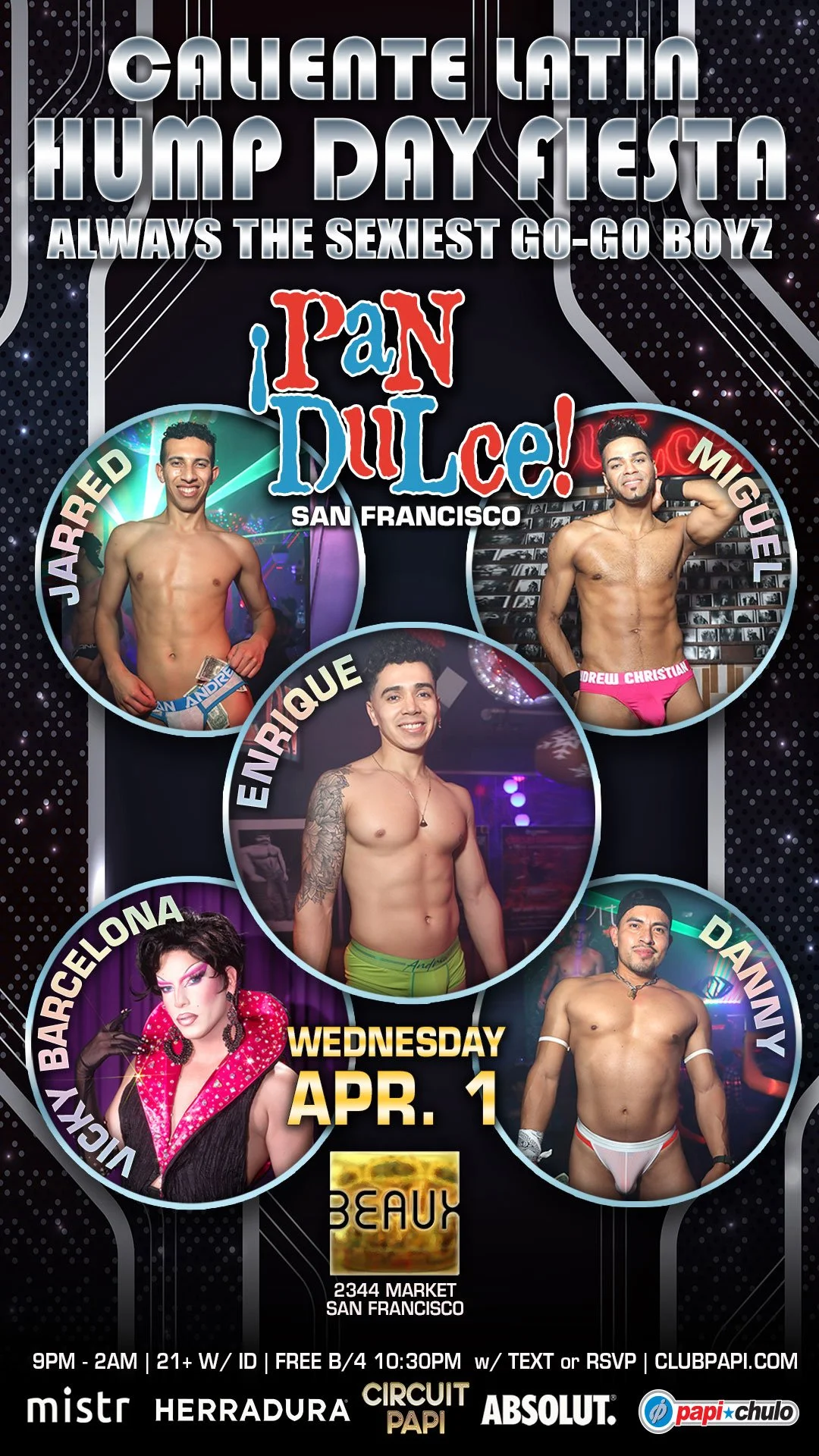 Wednesday, April 1: Pan Dulce Wednesdays (Latin Night)