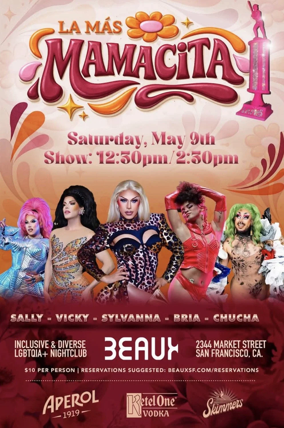 Saturday, May 9: La Más Mamacita (Drag Brunch)