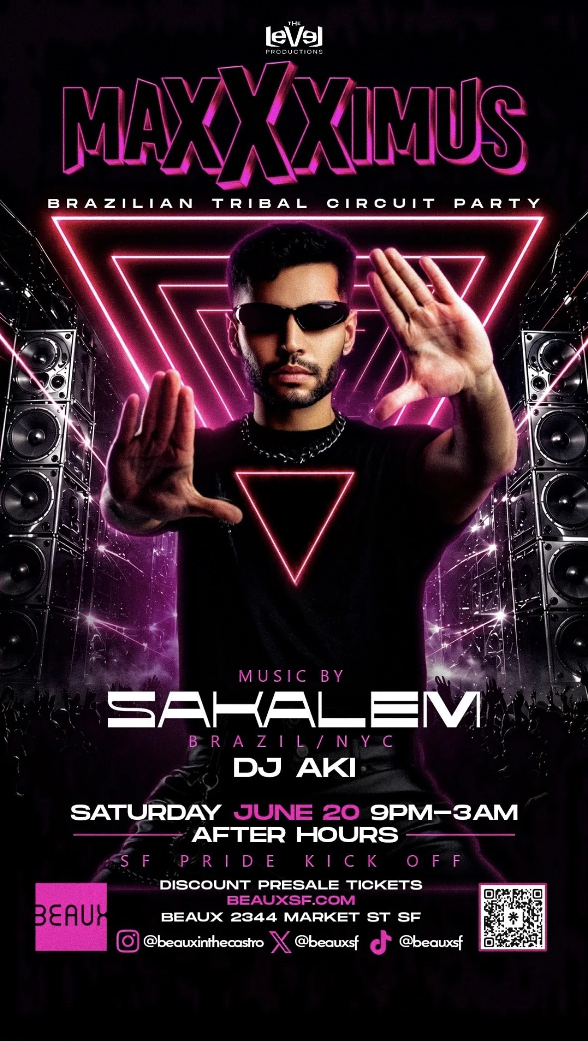 Saturday, June 20: MAXXXIMUS (Circuit Party: Open Late until 3am!)