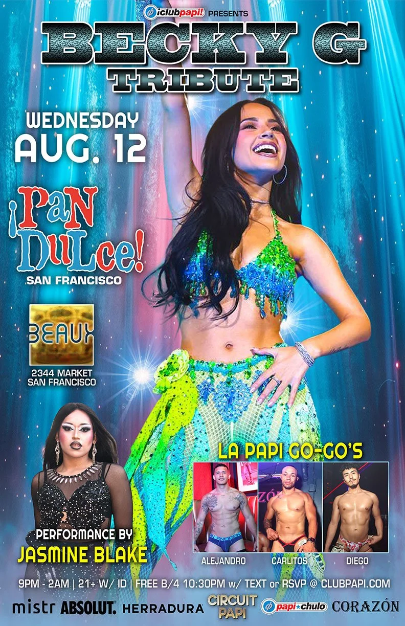 Wednesday, August 12: BECKY G Tribute Night @ Pan Dulce Wednesdays (Latin Night)