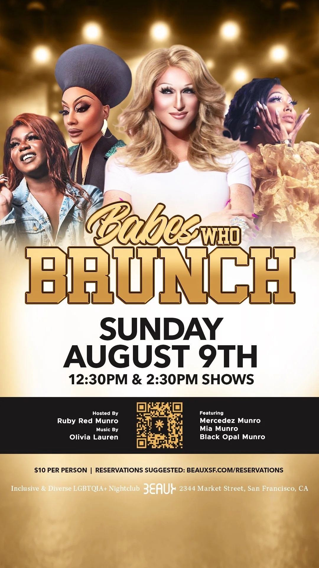Sunday, August 9: Babes Who Brunch (Drag Brunch)