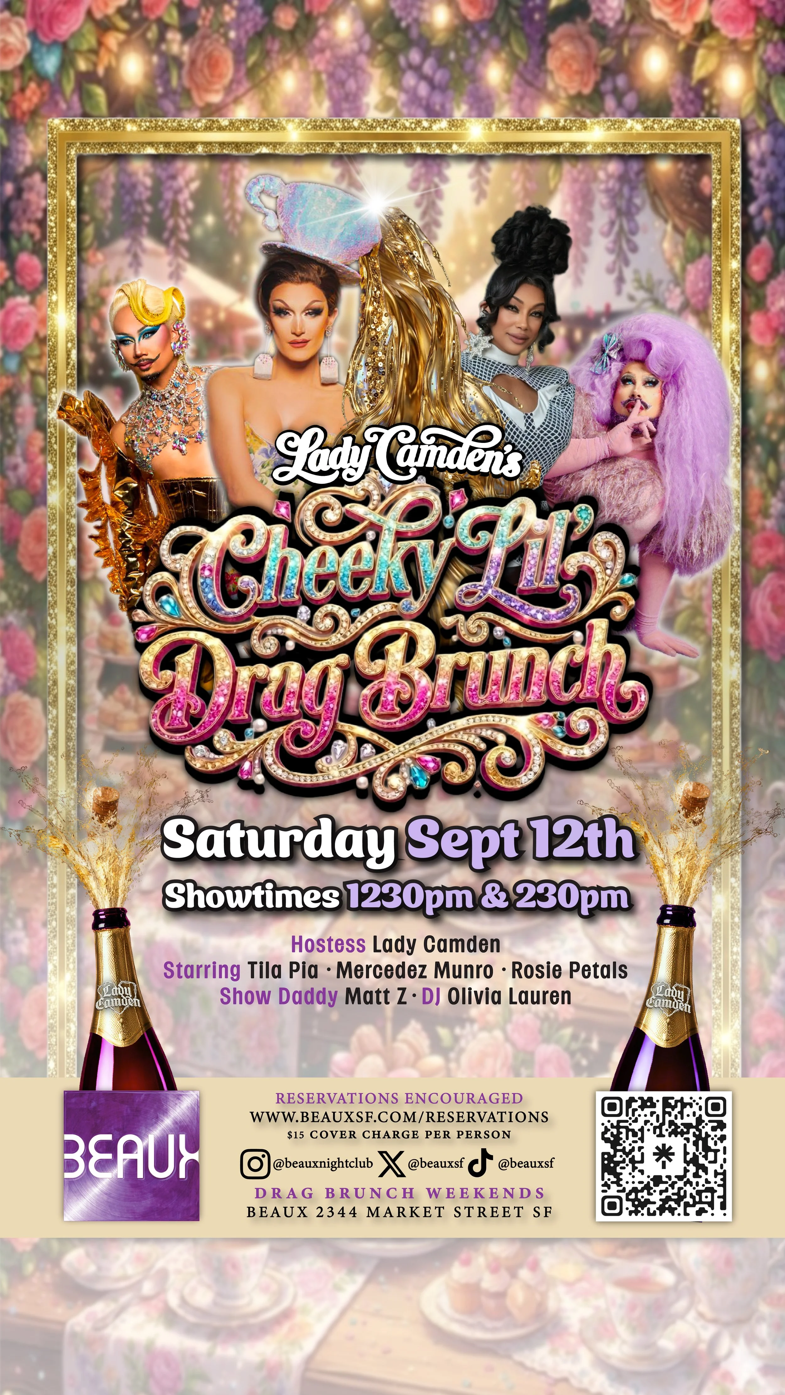 Lady Camden’s Cheeky Lil’ Drag Brunch!