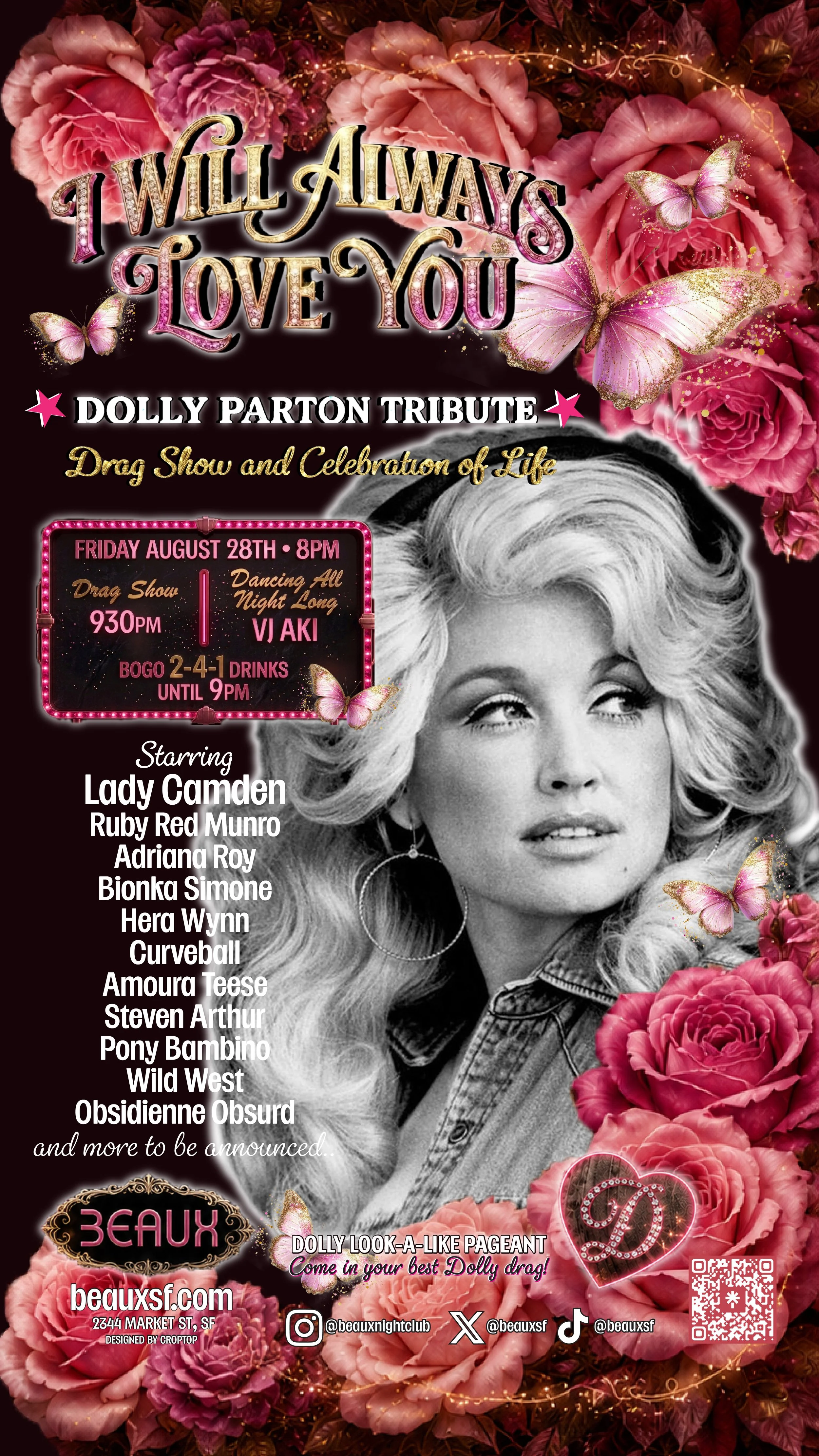Dolly Parton Tribute Night @ Beaxtorious