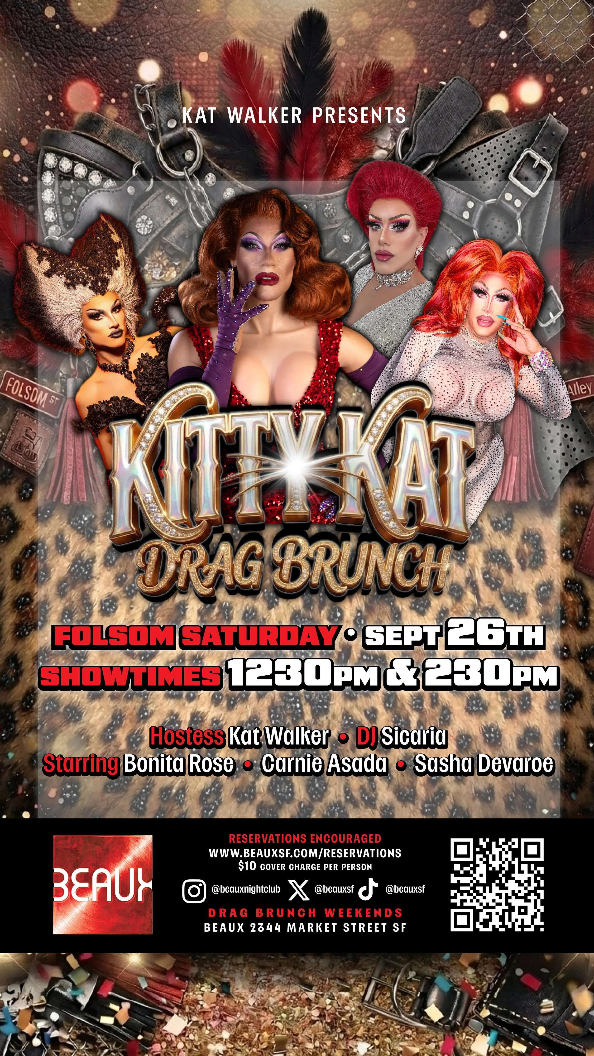 Kitty Kat Drag Brunch *FOLSOM WEEKEND*