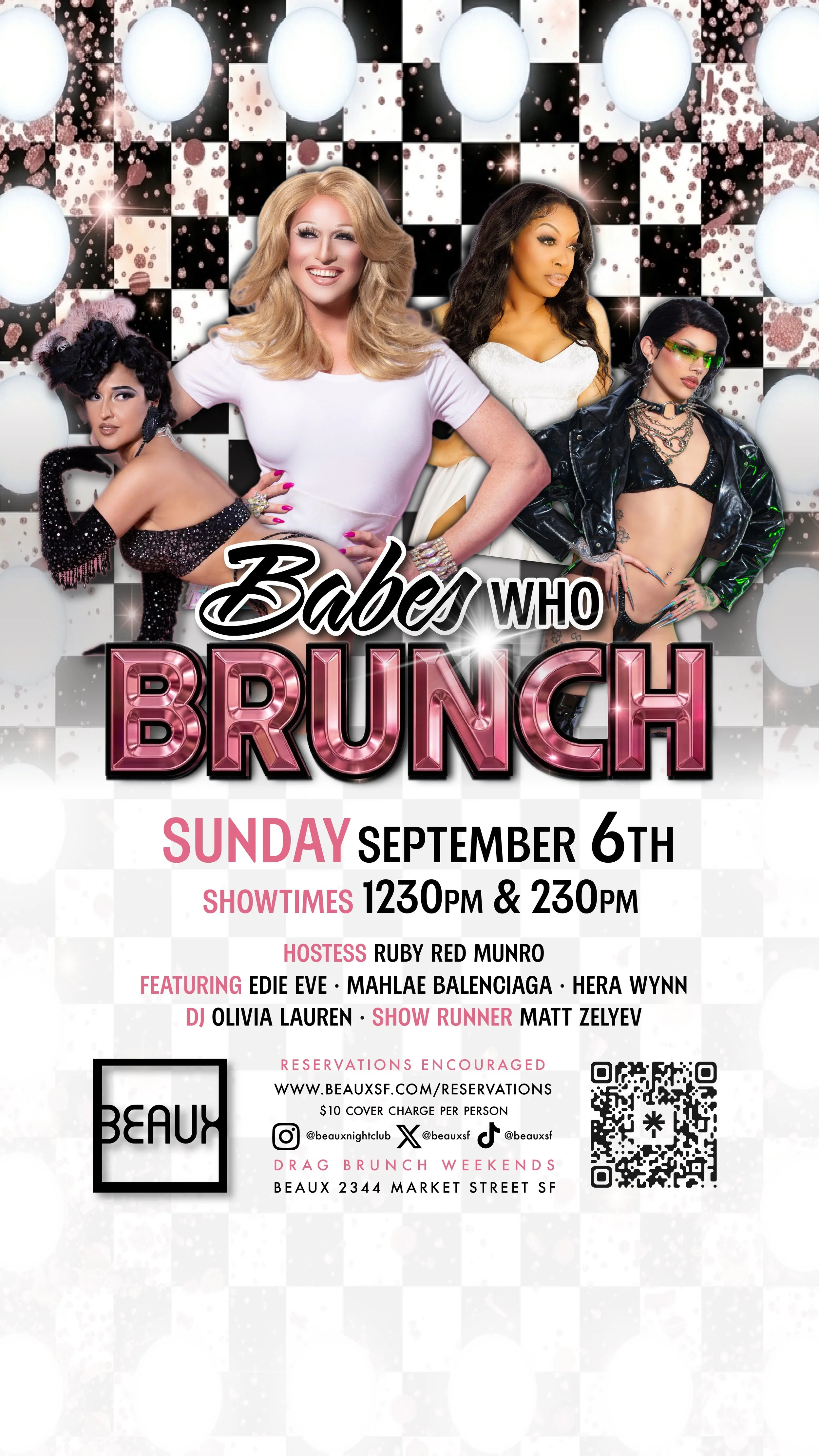 Babes Who Brunch (Drag Brunch) *LABOR DAY WEEKEND*