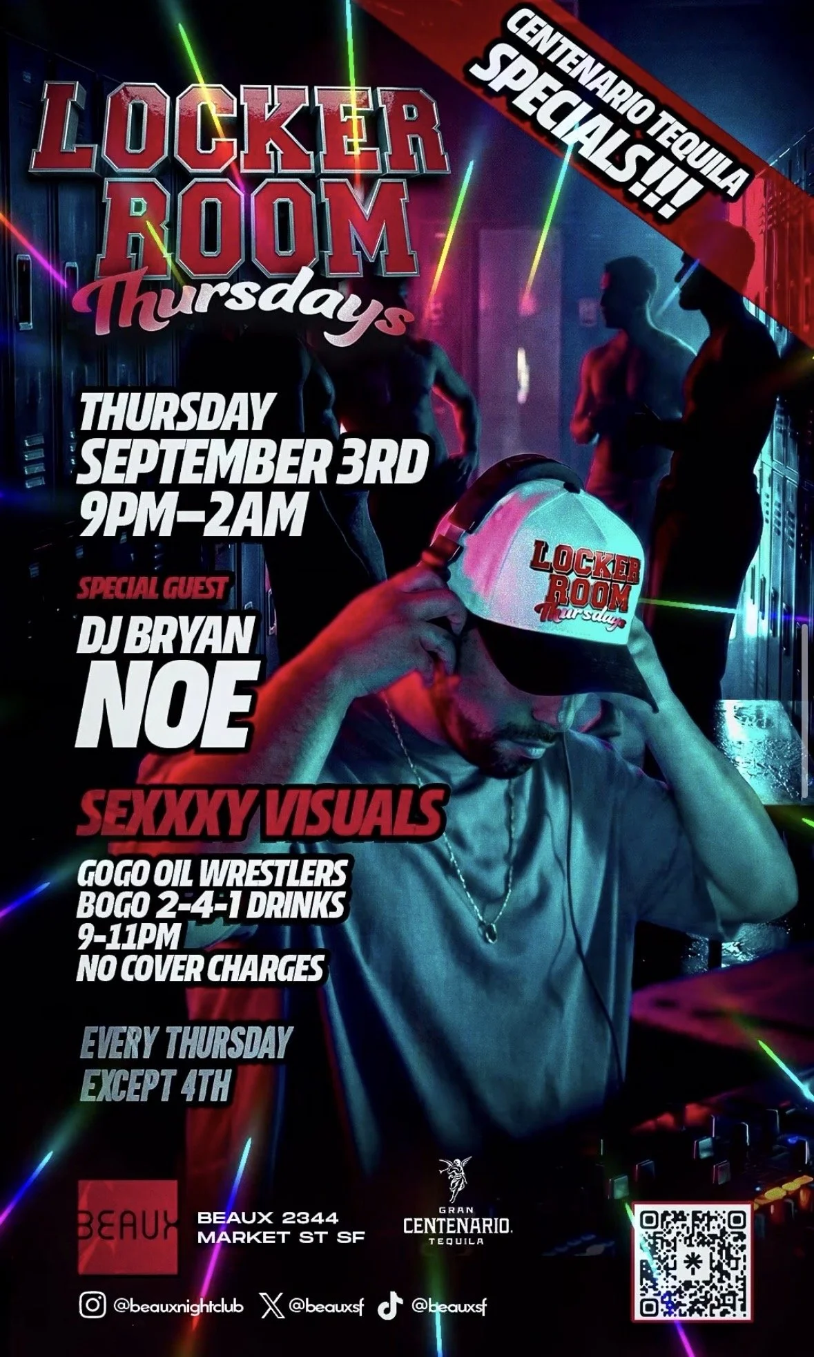 LOCKER ROOM THURSDAYS!