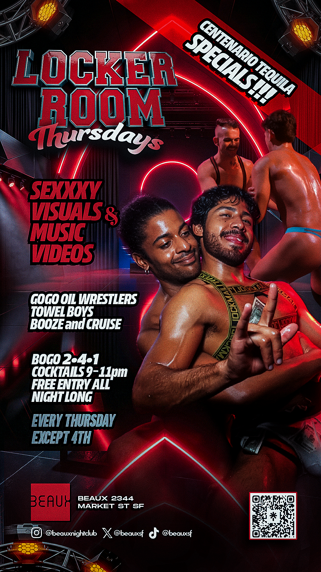Locker Room Thursdays (GoGO Oil Wrestling Night)