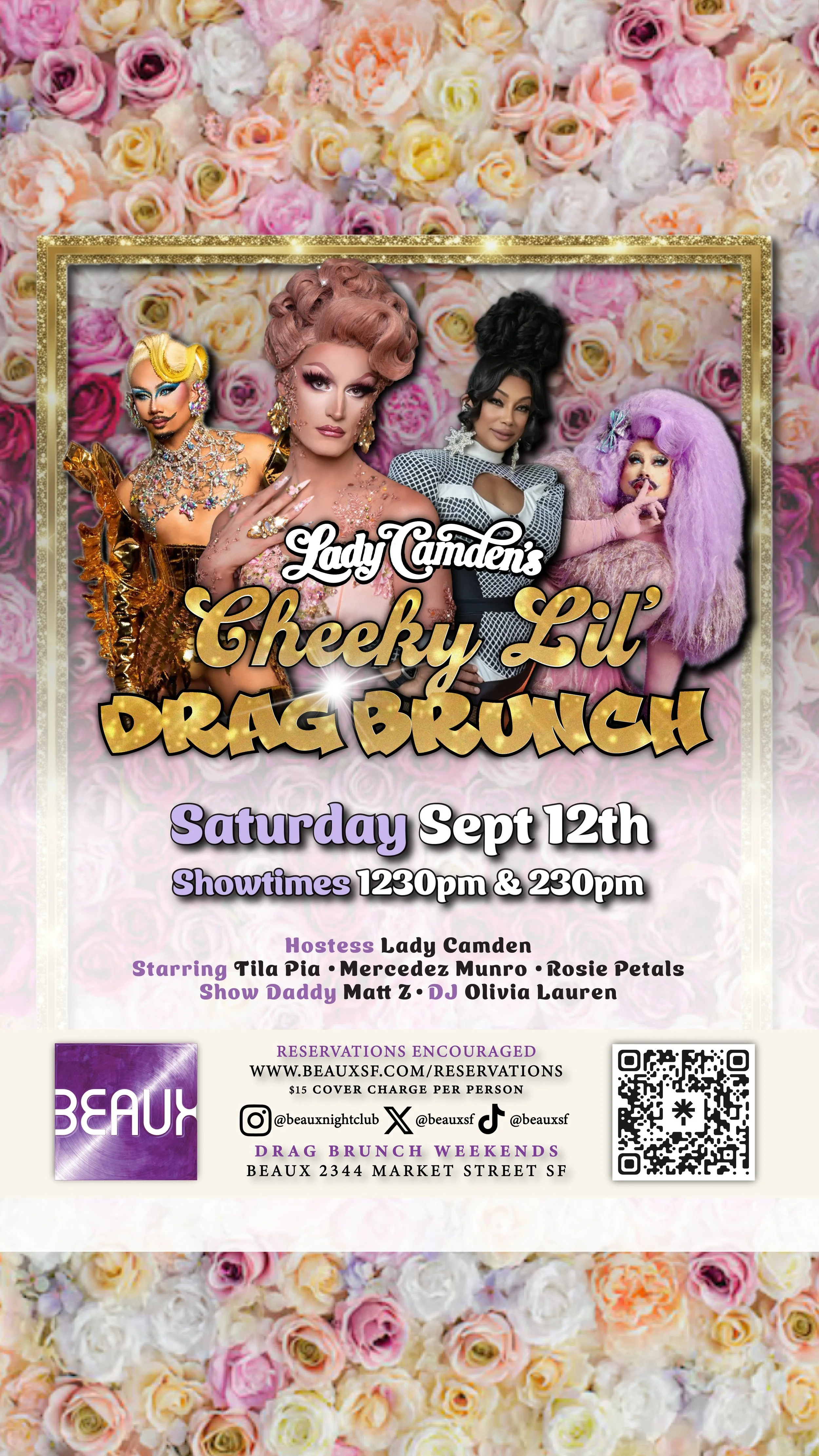 Lady Camden’s Cheeky Lil’ Drag Brunch!
