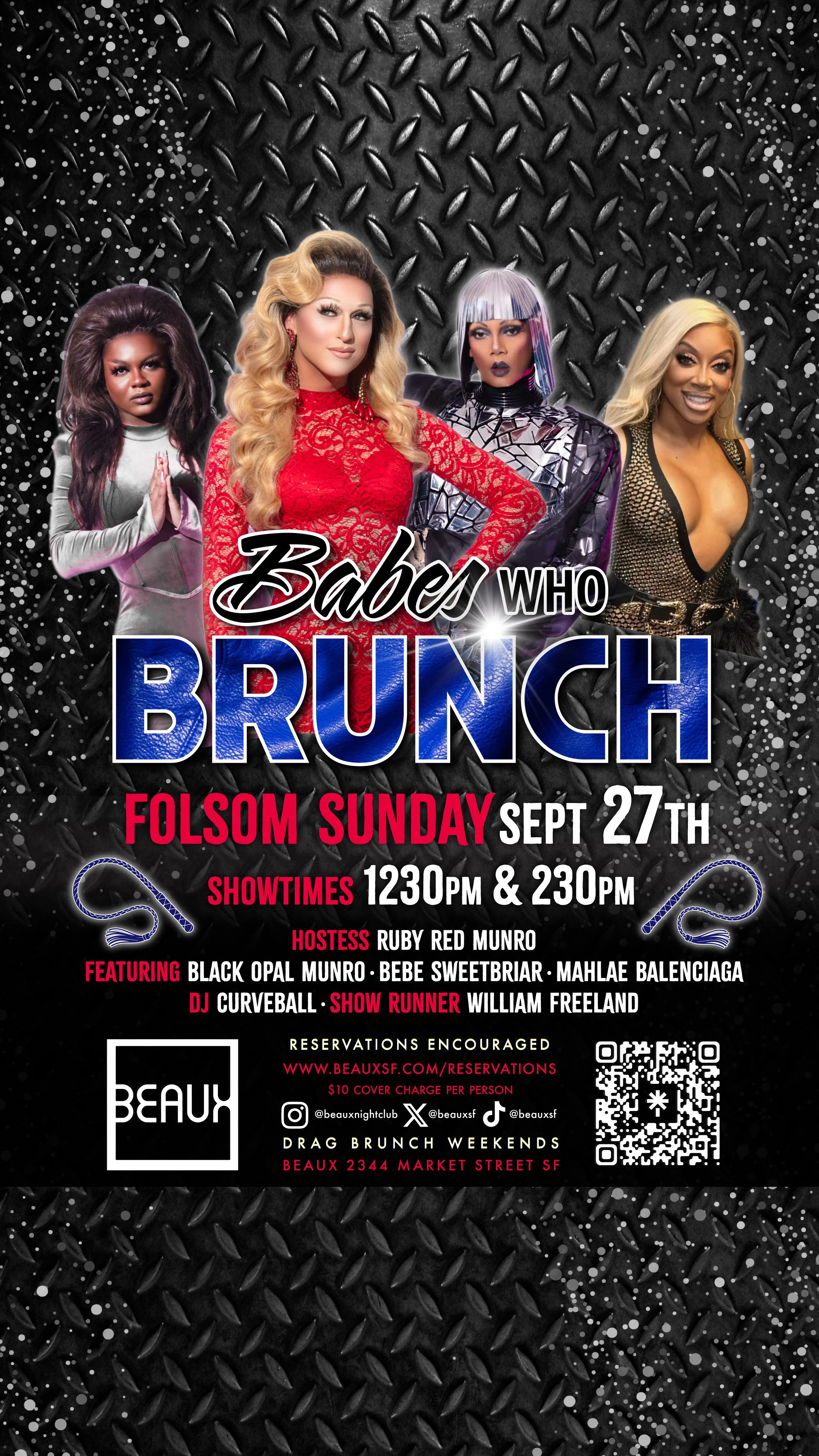 Babes Who Brunch (Drag Brunch) *FOLSOM ST FAIR*