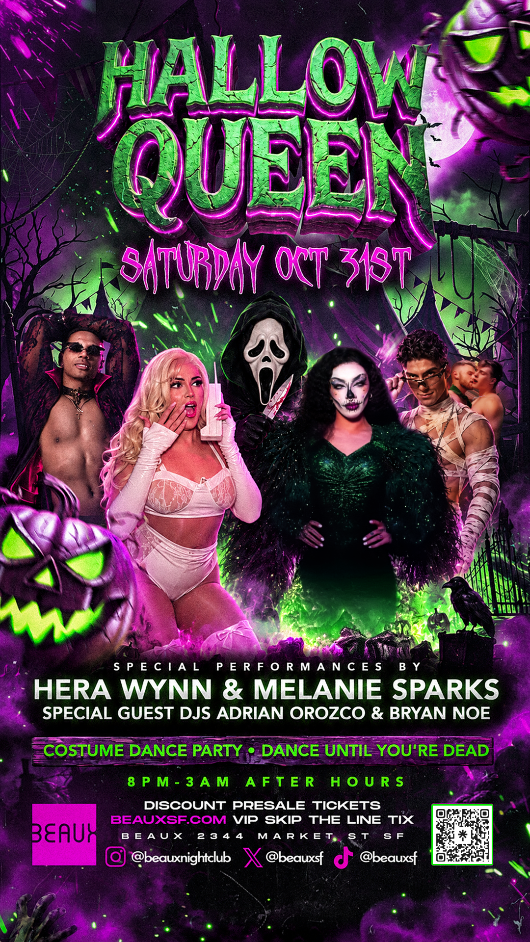 HALLOW-QUEEN NIGHT! (Open until 3am!)