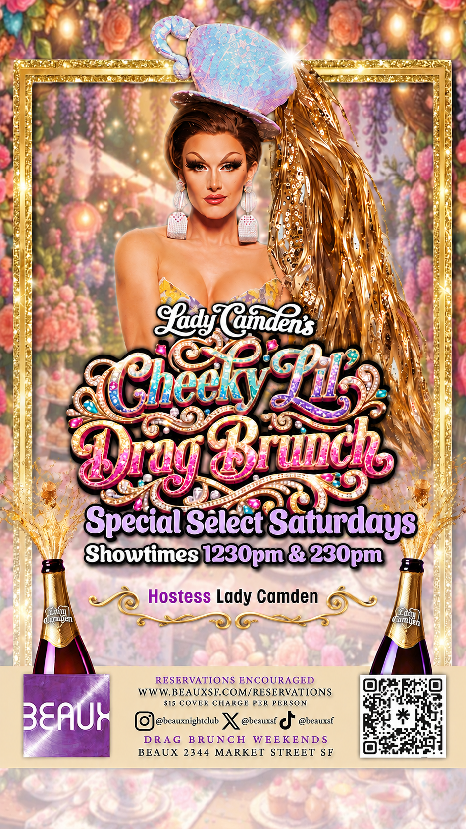Lady Camden’s Cheeky Lil’ Drag Brunch