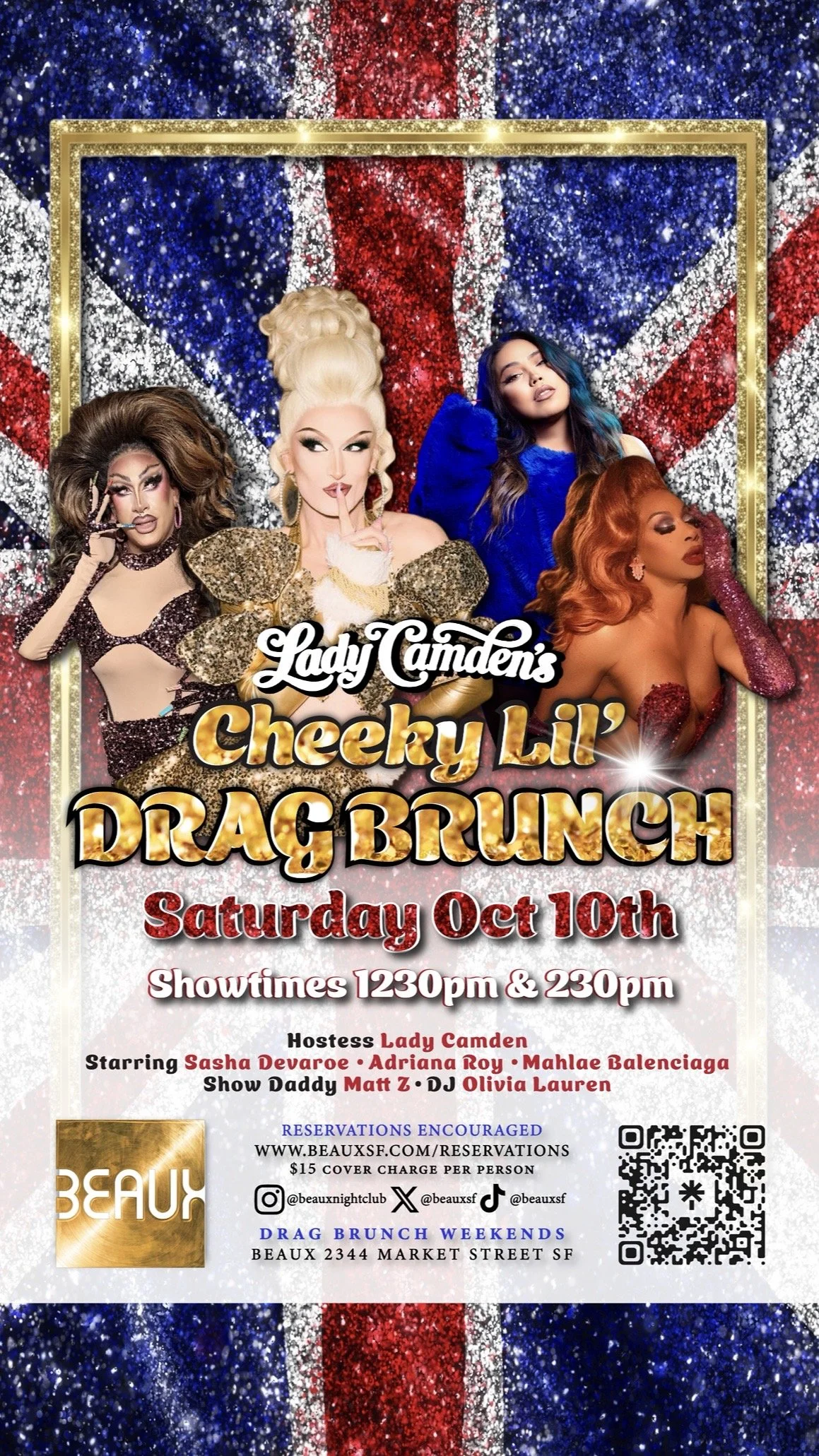 Lady Camden’s Cheeky Lil’ Drag Brunch
