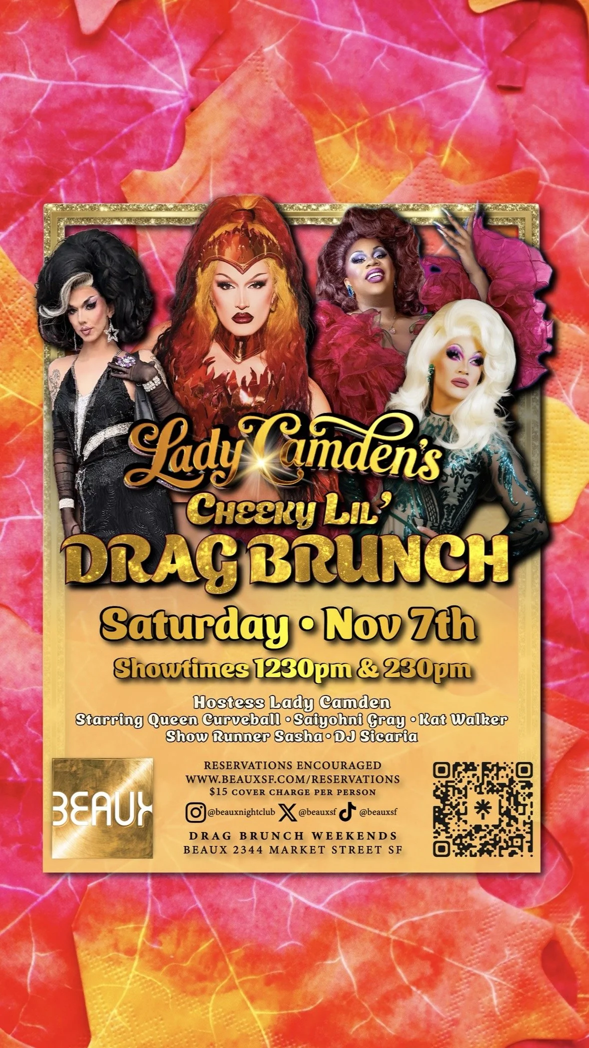 Lady Camden's Cheeky Lil' Drag Brunch!
