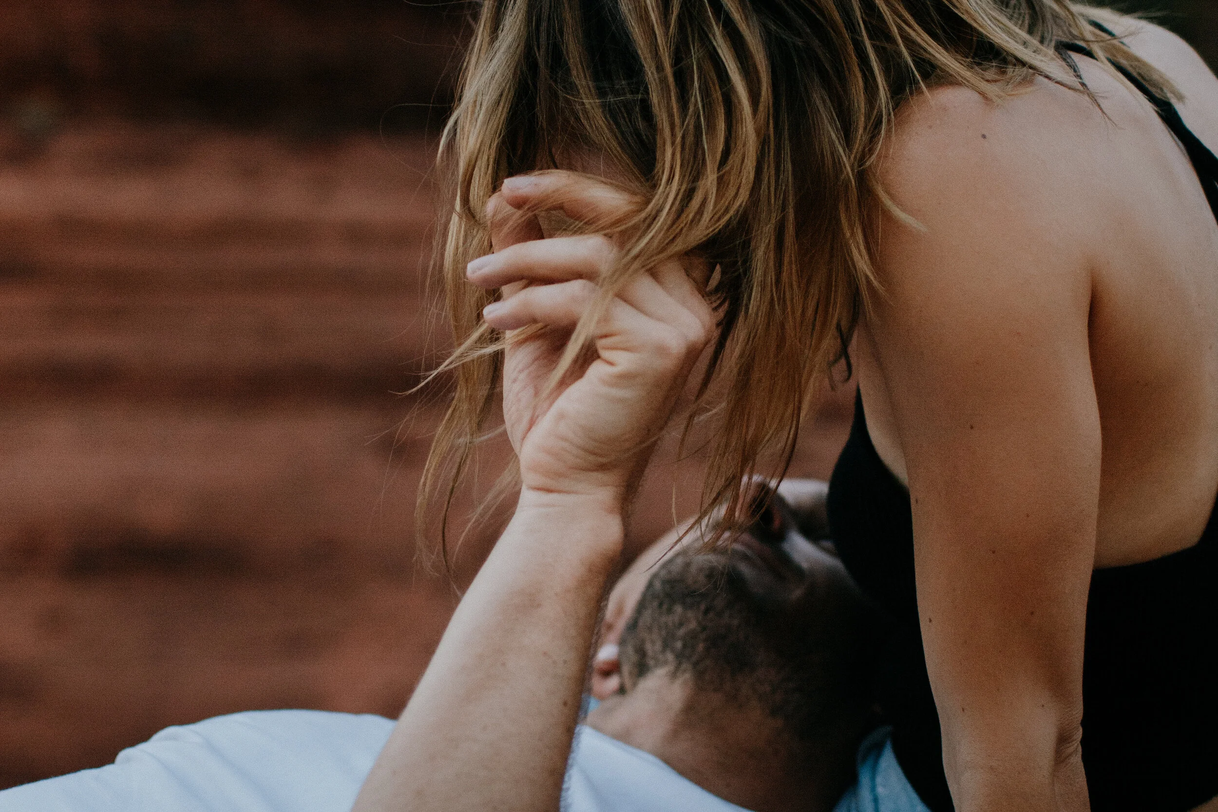 Love has four letters, so does beer... Sedona Engagement Photos- Lauren + Collin
