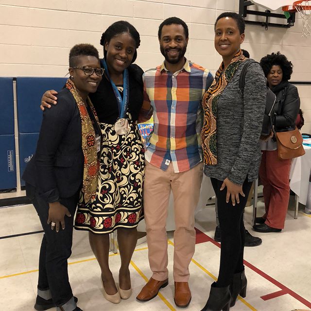 #throwbackthursday to the And Still We Rise Elementary School Conference.🙌
.
An awesome Saturday spent listening to a few great speakers including Shelley-Ann Brown (Canadian bobsledder and Olympian), Patrick O Morris (author, TV host, and public sp