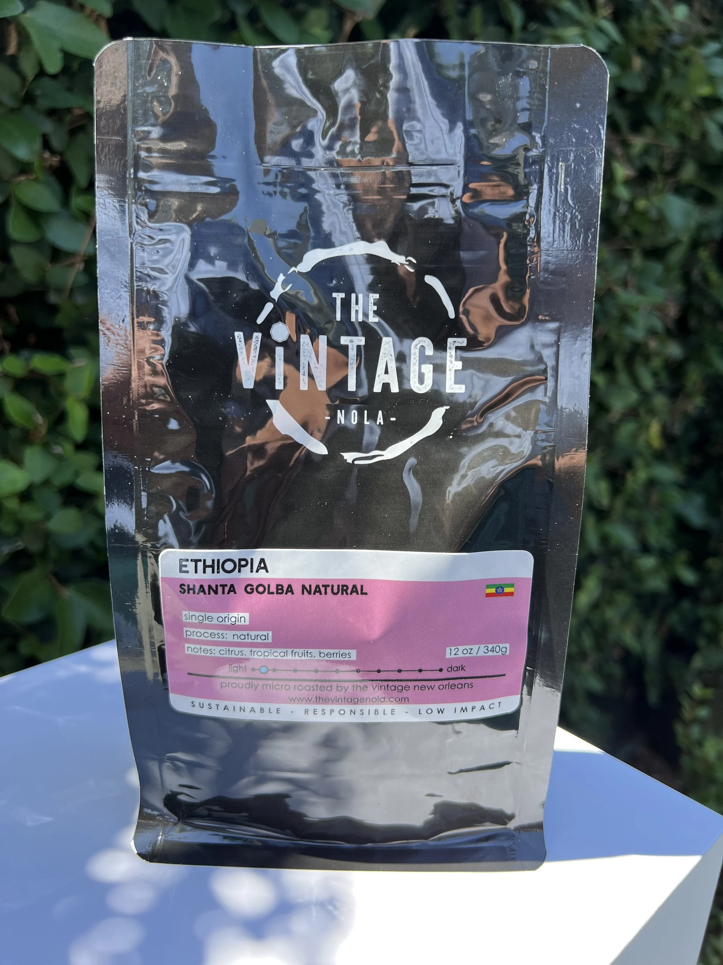 The Vintage Single Origin:  Ethiopia Shanta Golba Natural