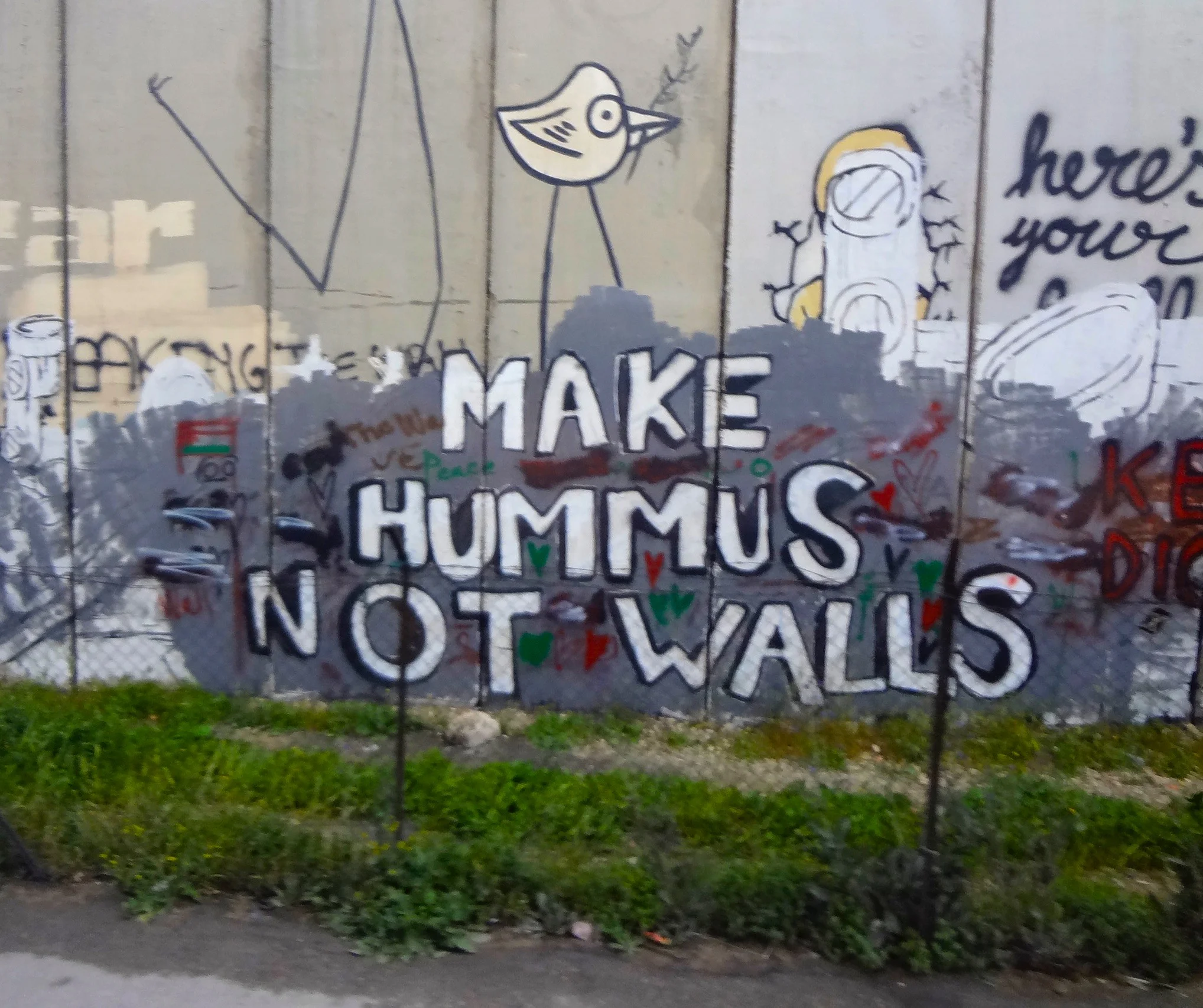 Make Hummus Not Walls