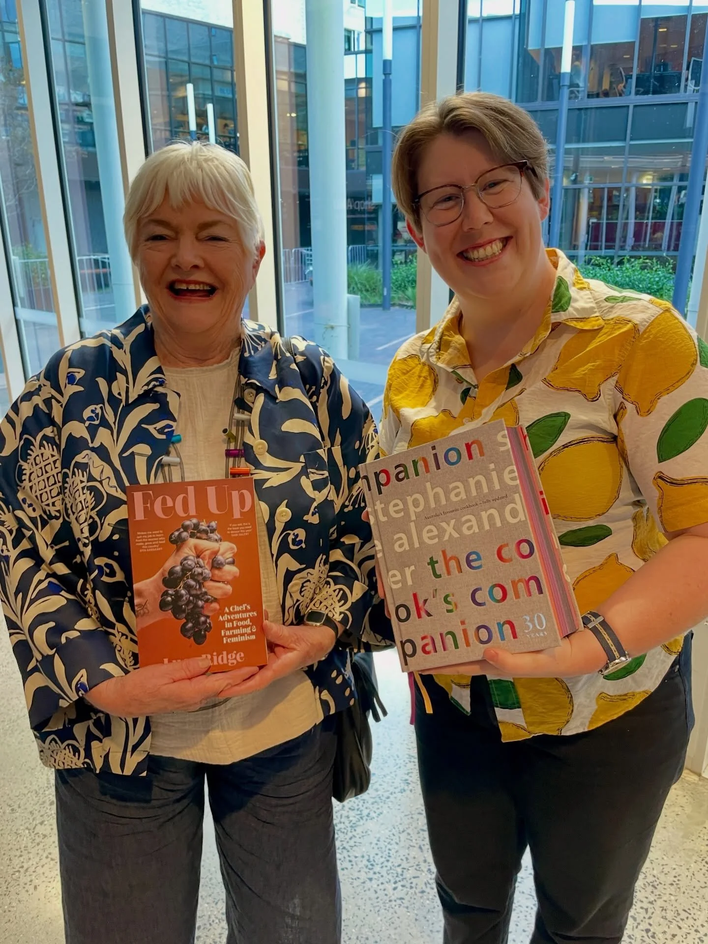 I was honoured to give the vote of thanks at the ANU&rsquo;s Meet The Author event with the inimitable Stephanie Alexander. 

I started off by sharing my messy forays into lemon curd as a child thanks to our prolific lemon tree. So naturally I had to