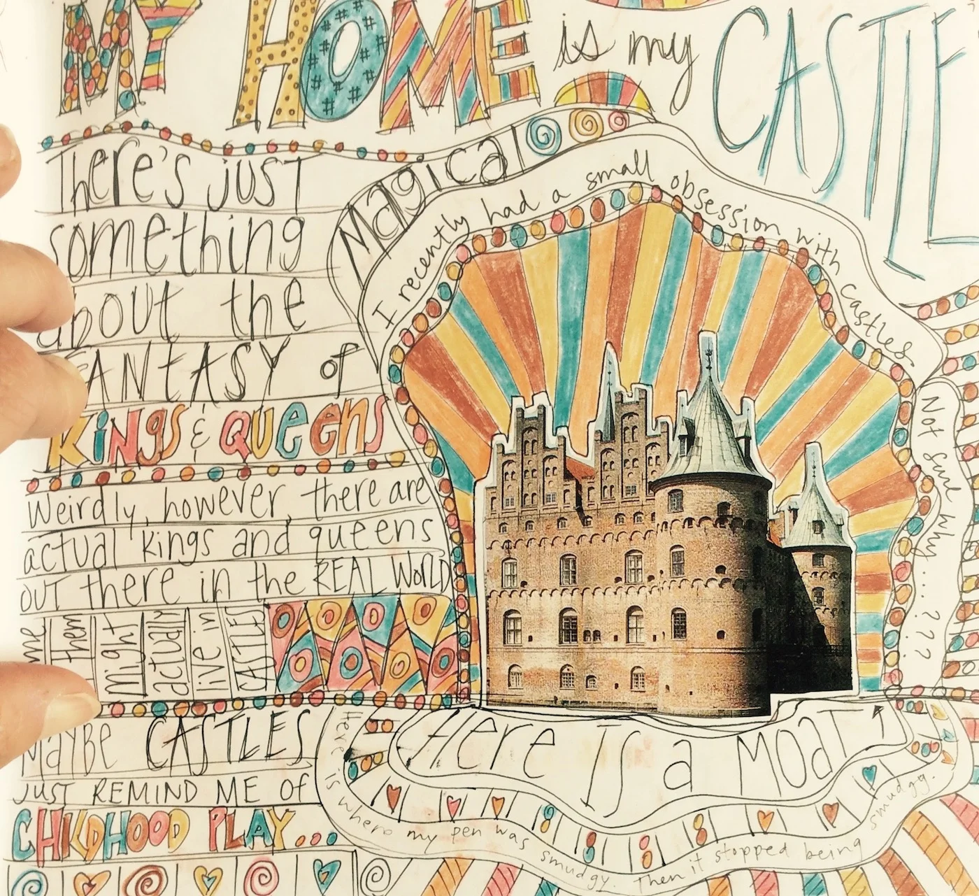 Even castles need a good cleaning now and then.