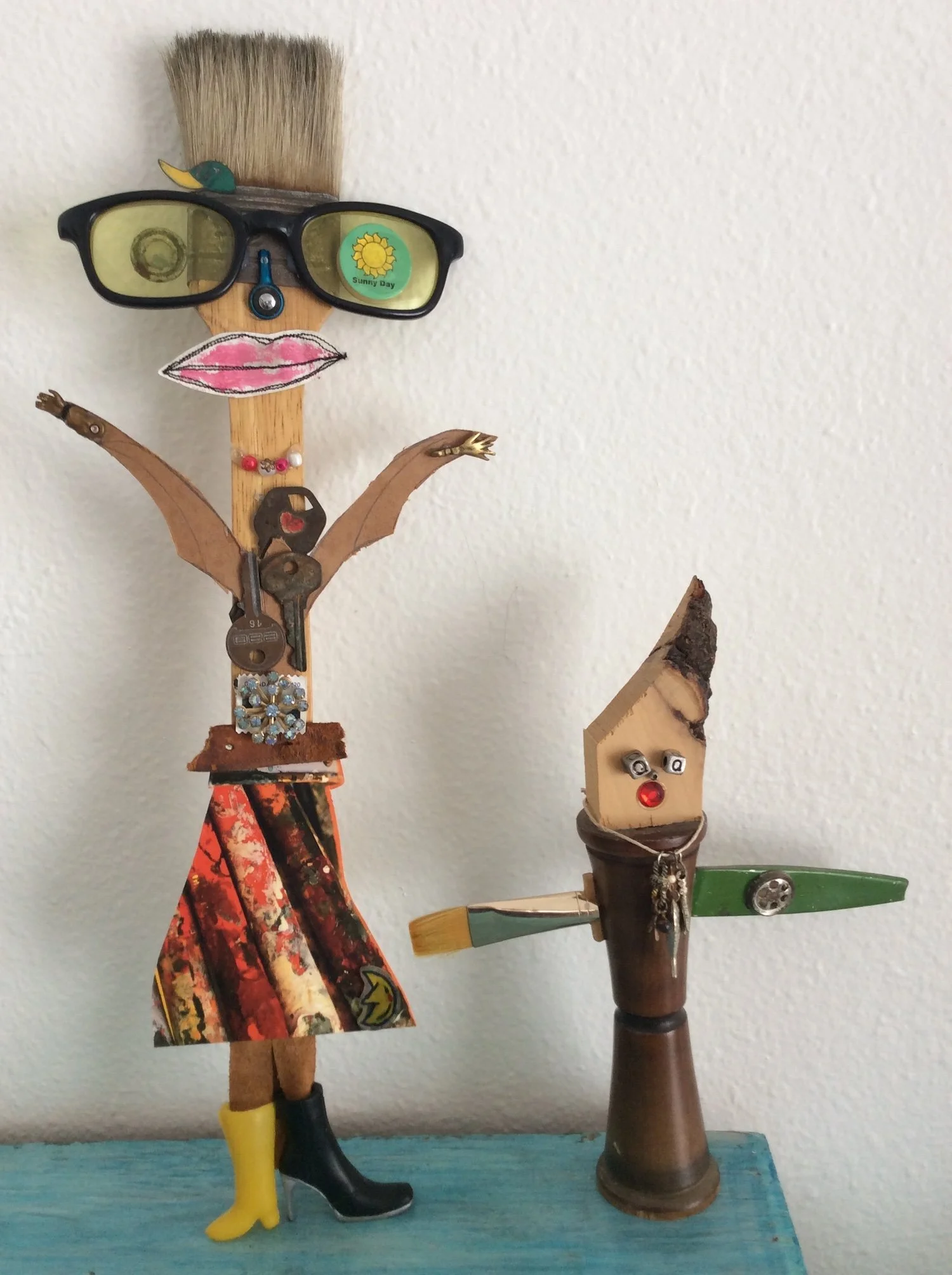 Faces and Figures with Found Objects: Buy a Whole Workshop for up to 5 people