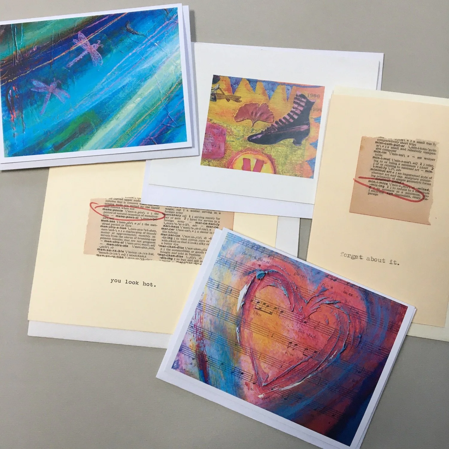 Grab Bag of Greeting Cards - Let me choose 6 for you!