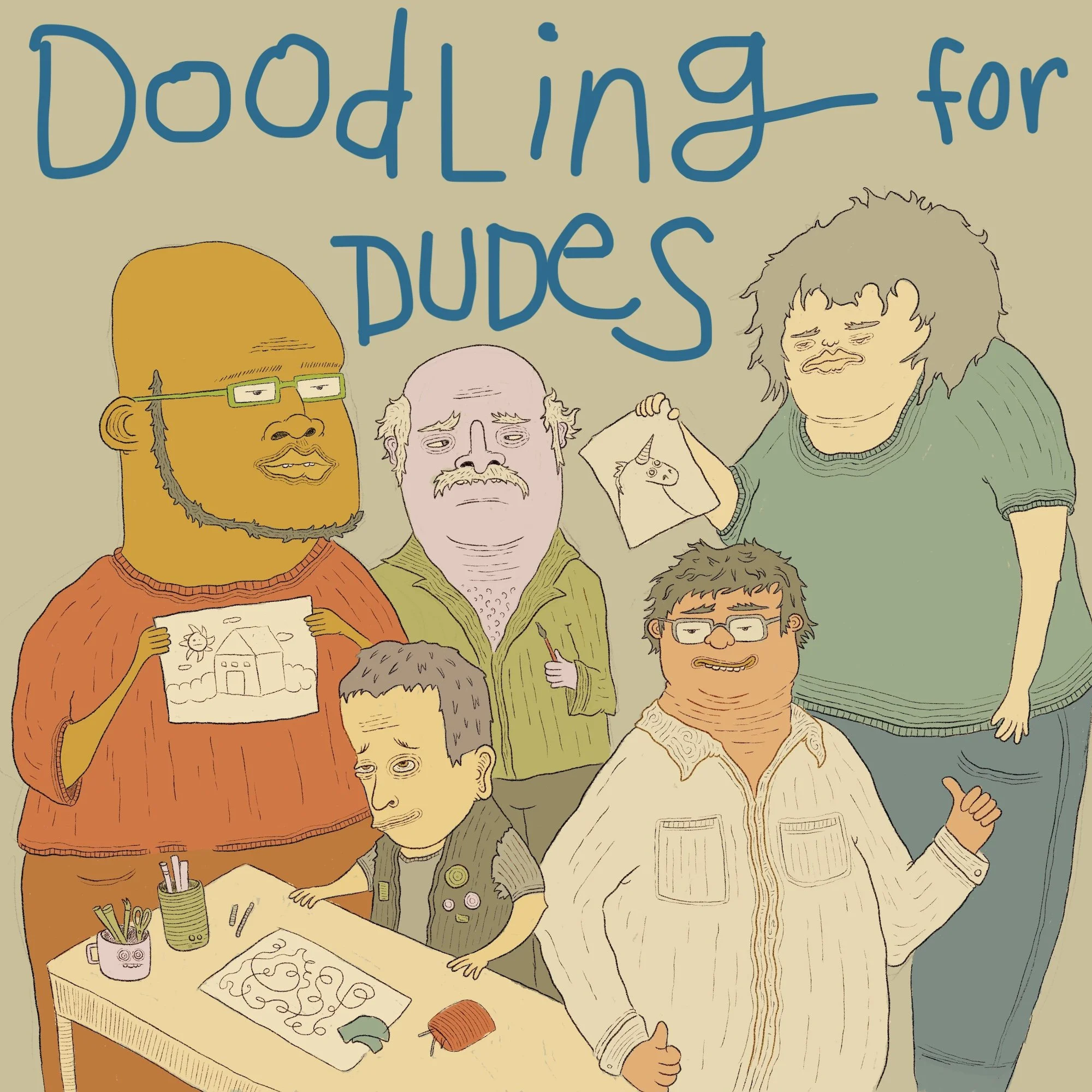 Doodling for Dudes