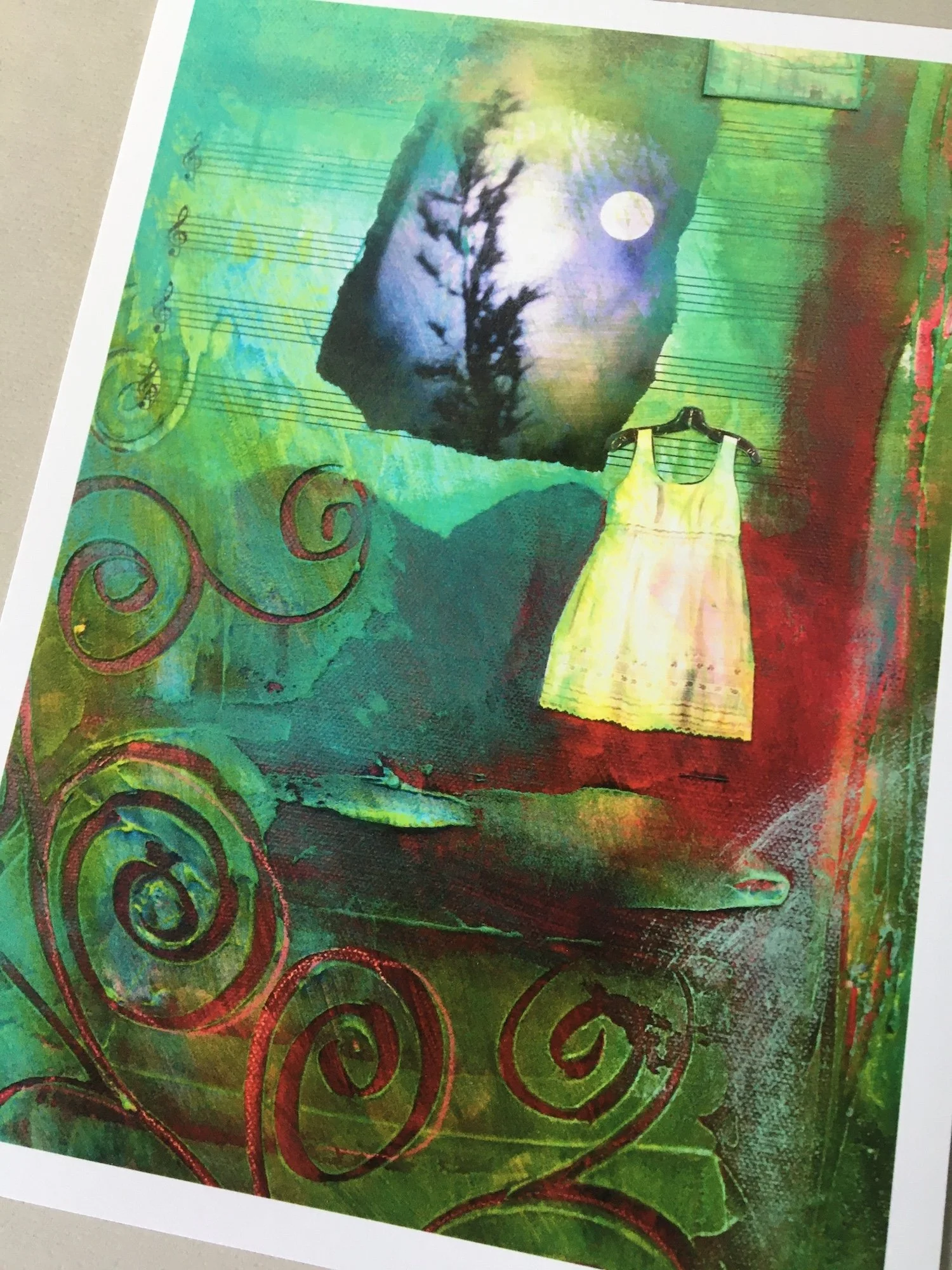 "Moondance" art print - 5" x 7"