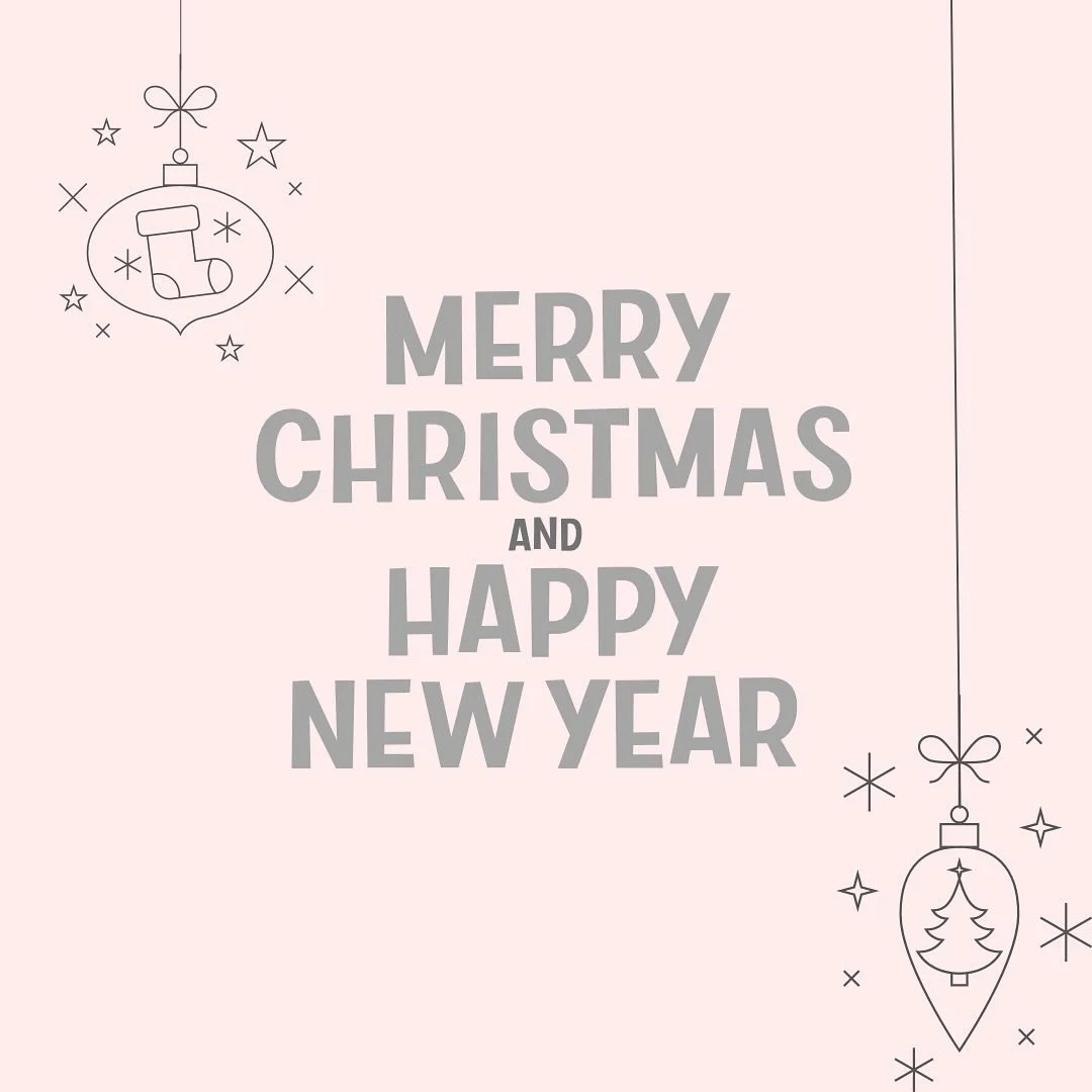 Merry Christmas &amp; Happy New Year! 

I hope you all had a wonderful Christmas and all the best for 2025. Thankyou to my clients for all of the gifts that were given, you are all so kind and generous! 

Here&rsquo;s to another fabulous year! 🥂🩷