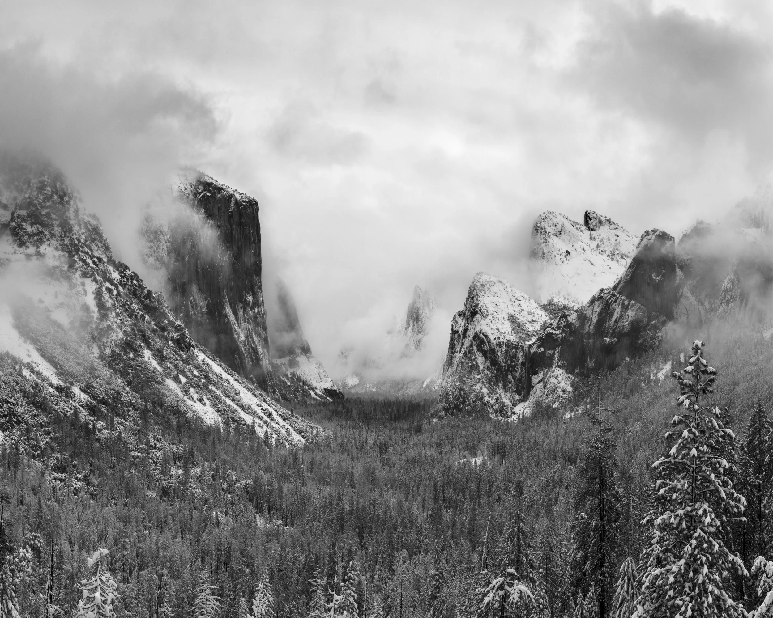 Clearing Winter Storm, Tunnel View
